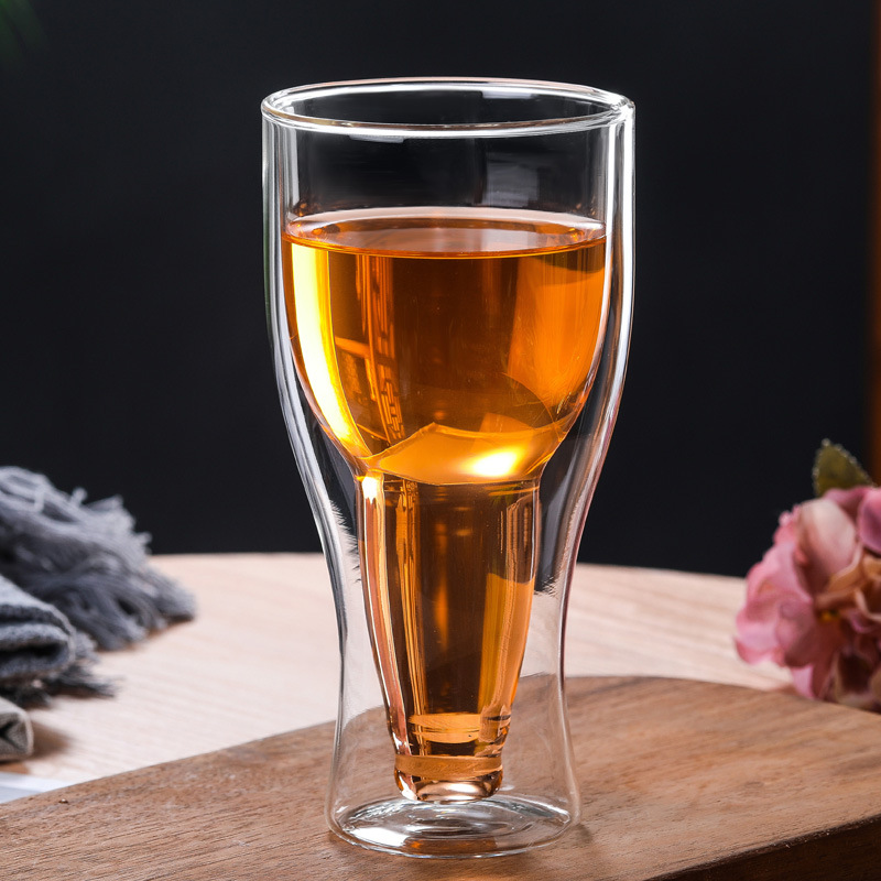 Manufacturers Wholesale Thickened Double Glass Egg Cup Insulated Home Coffee Cup Water Cup Juice Cup Milk Cup Application Scenario