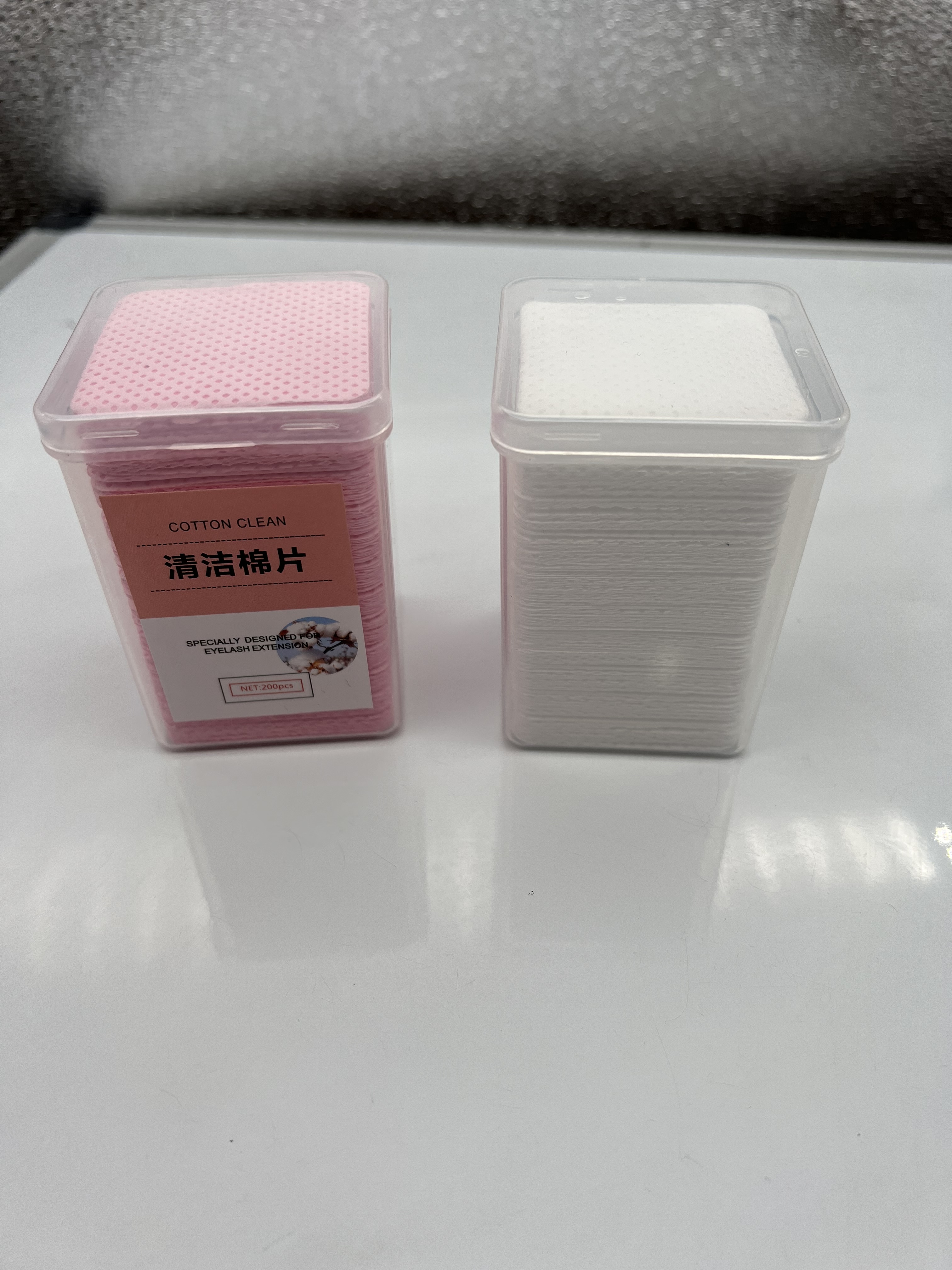New Show False Eyelash Grafting Aid Glue Cleaning Pad Specification drawing