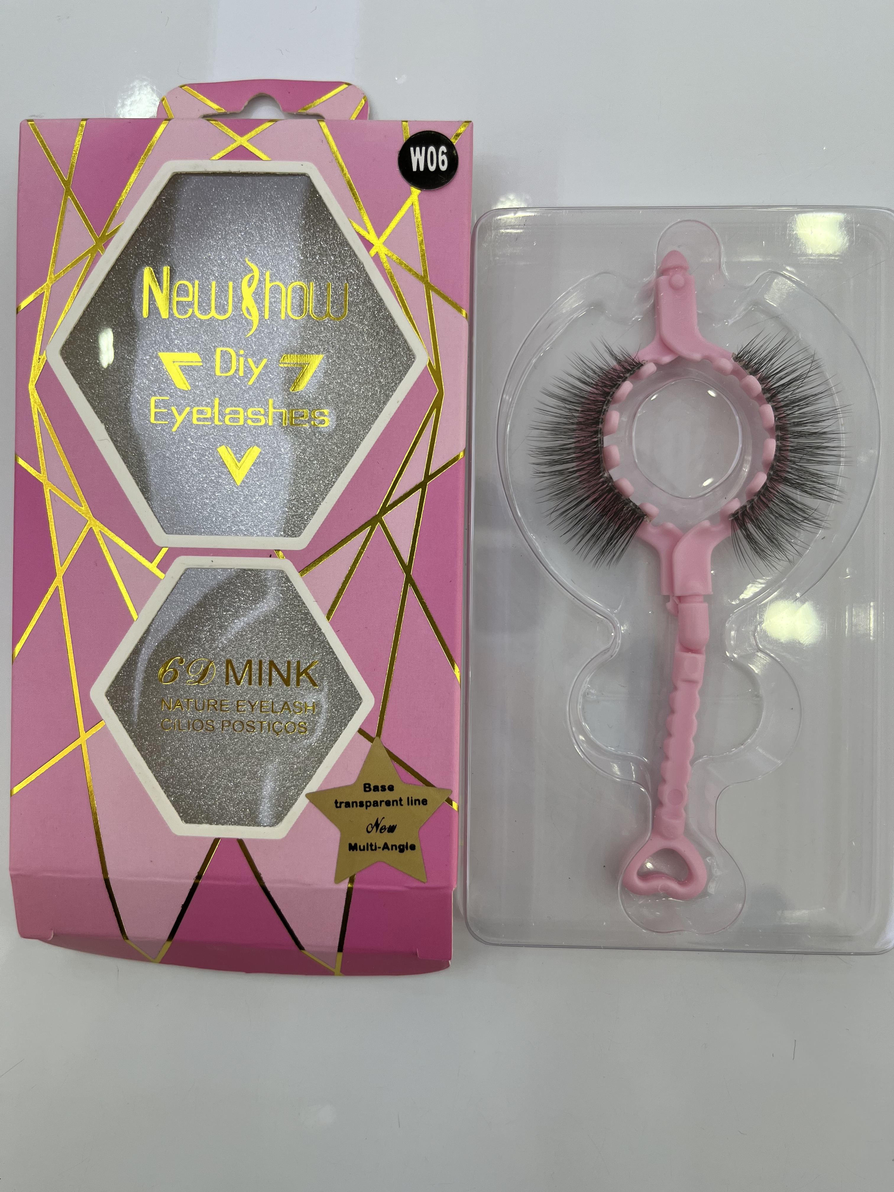 New Show False Eyelashes Diy Pair Of Eyelashes Wholesale Specification drawing