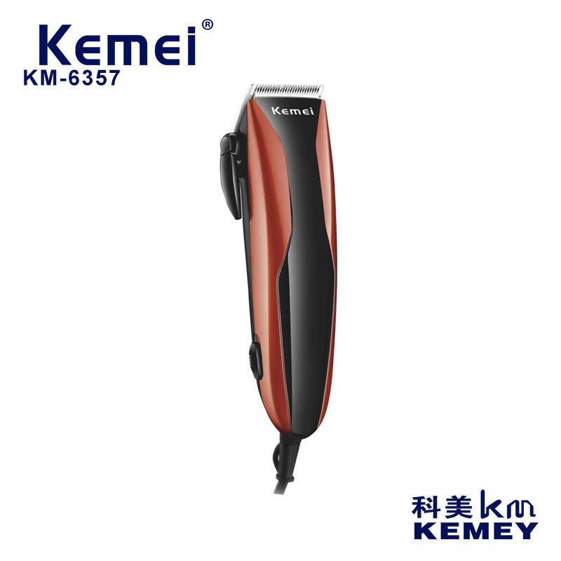 Cross-border manufacturers directly supply KM-6357 KM-6357 with line, ultra-long charging, bass is not stuck, power lasting electric clippers