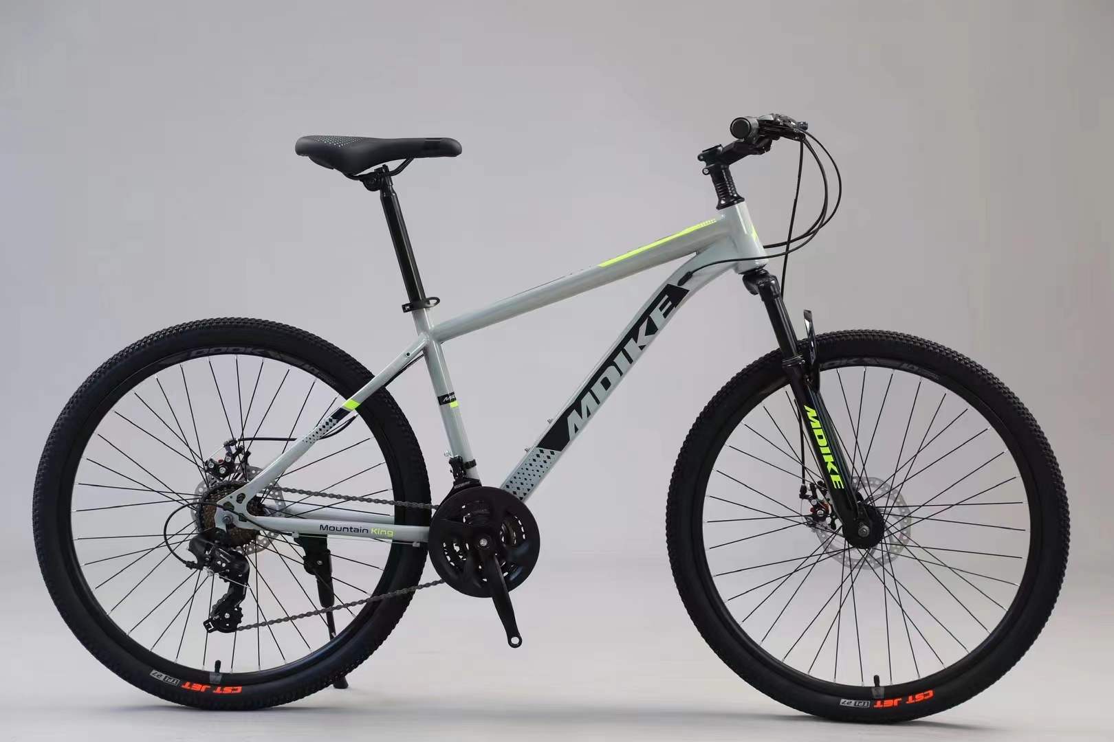 山地自行车26寸21速高碳钢车架新款自行车山地车男女骑行山地车详情图1