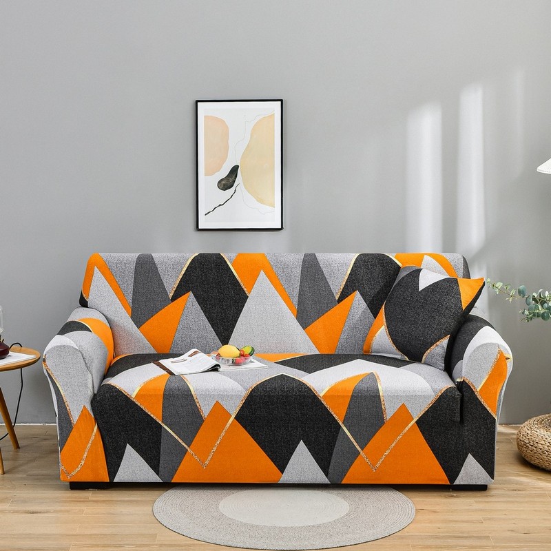 Universal all-cover sofa cover Universal sand towel 2 seat elastic sofa cover  thumbnail