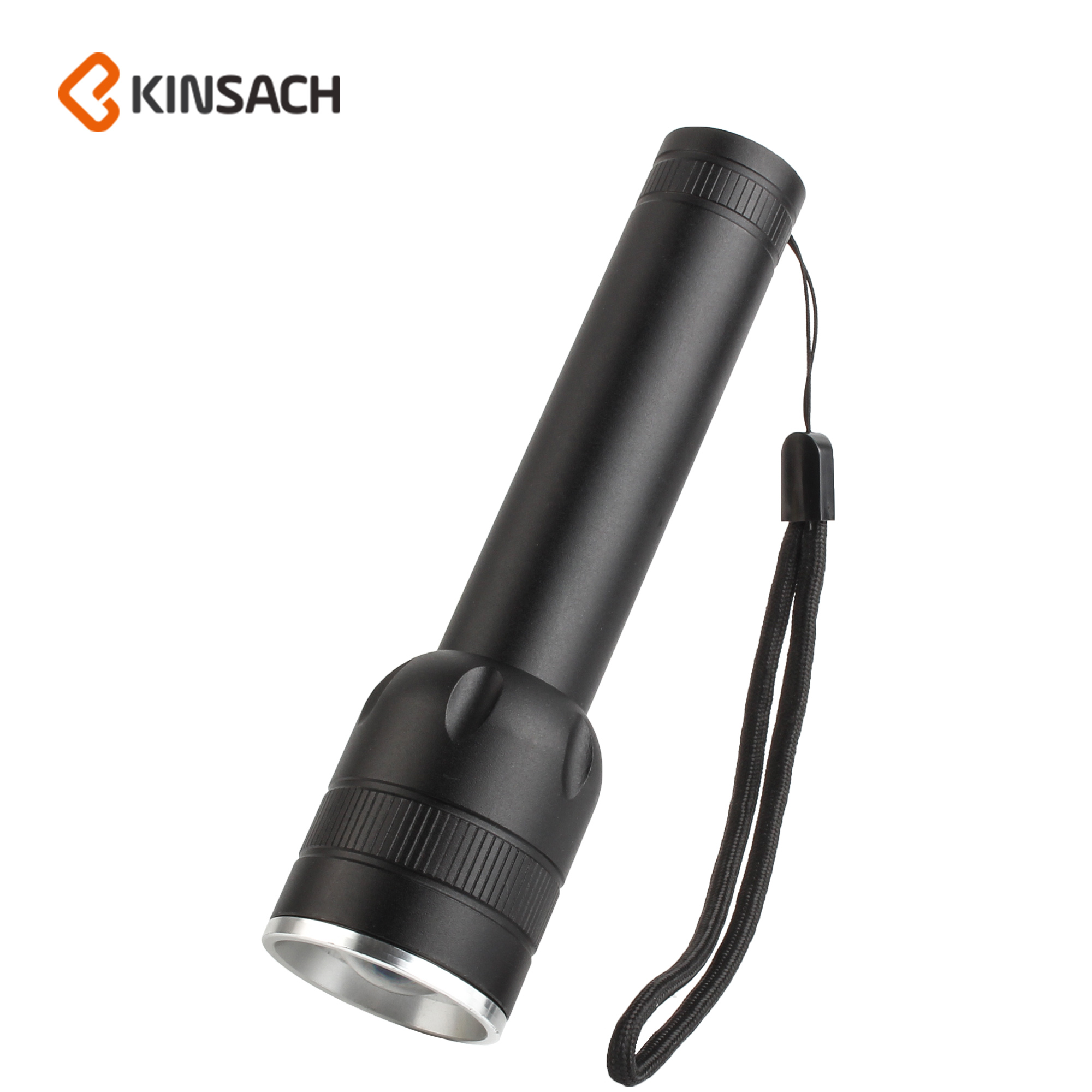 USB aluminum flashlight New T6 flashlight outdoor strong lighting zoom charger flashlight USB charging display