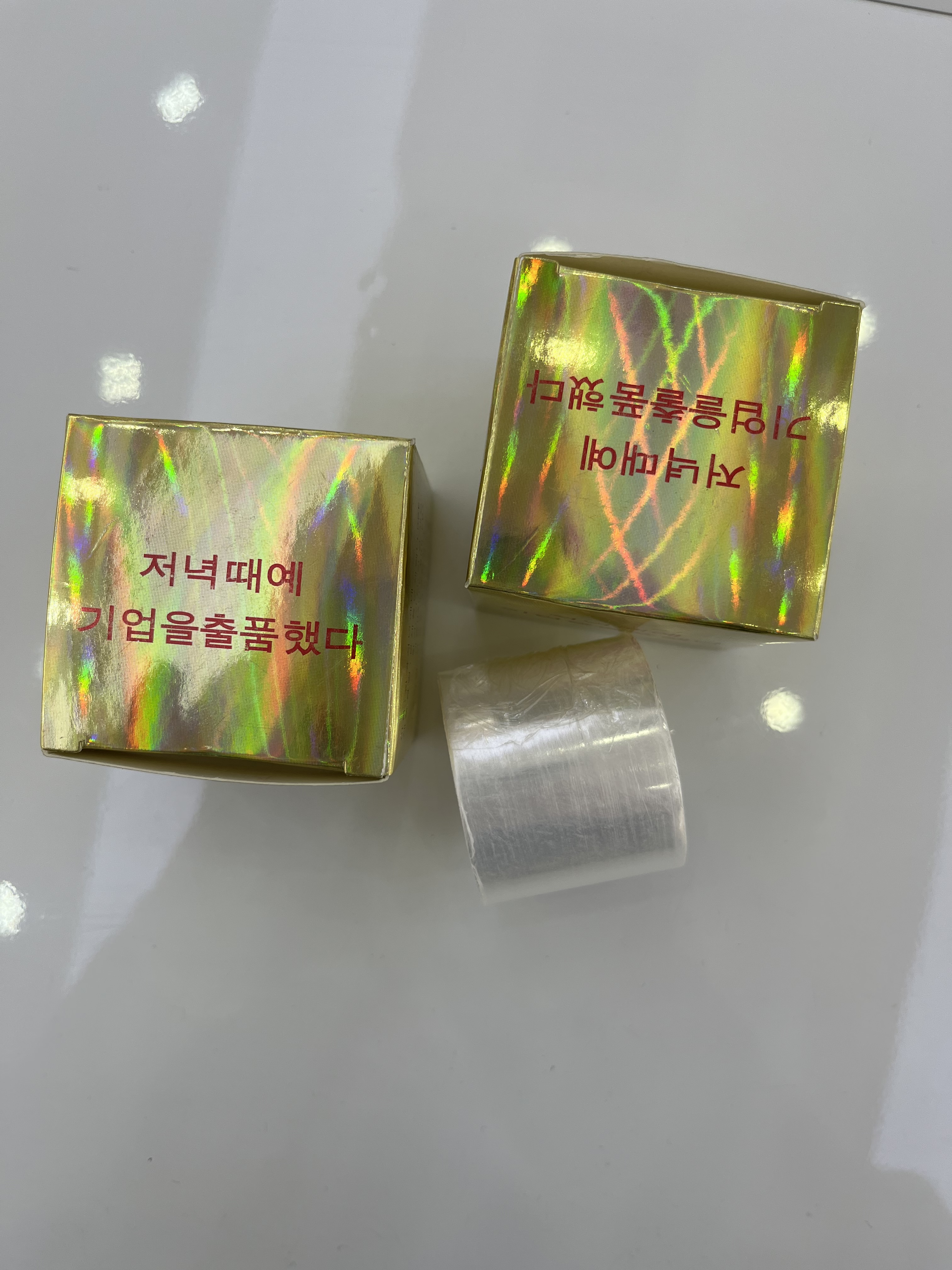NEW SHOW false eyelash grafting aid plastic wrap thumbnail