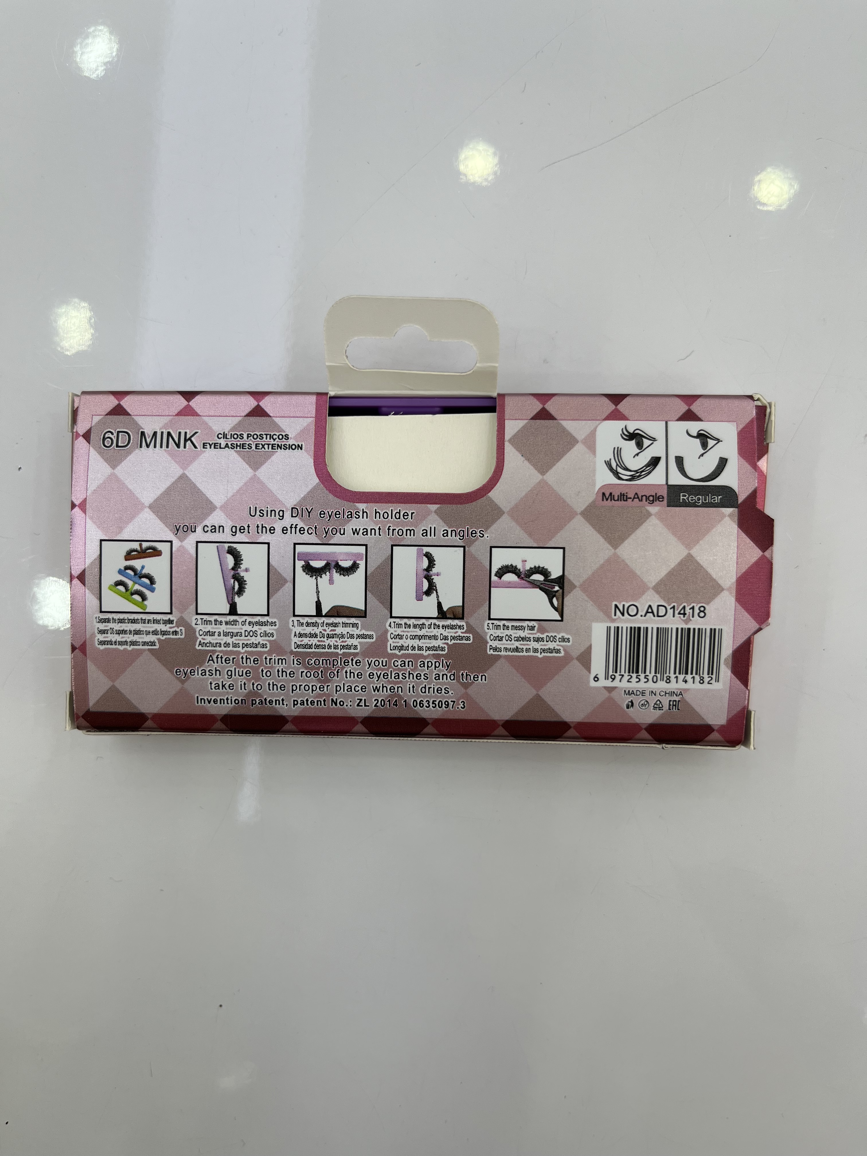 New Show False Eyelashes Diy Pair Of Eyelashes Specification drawing