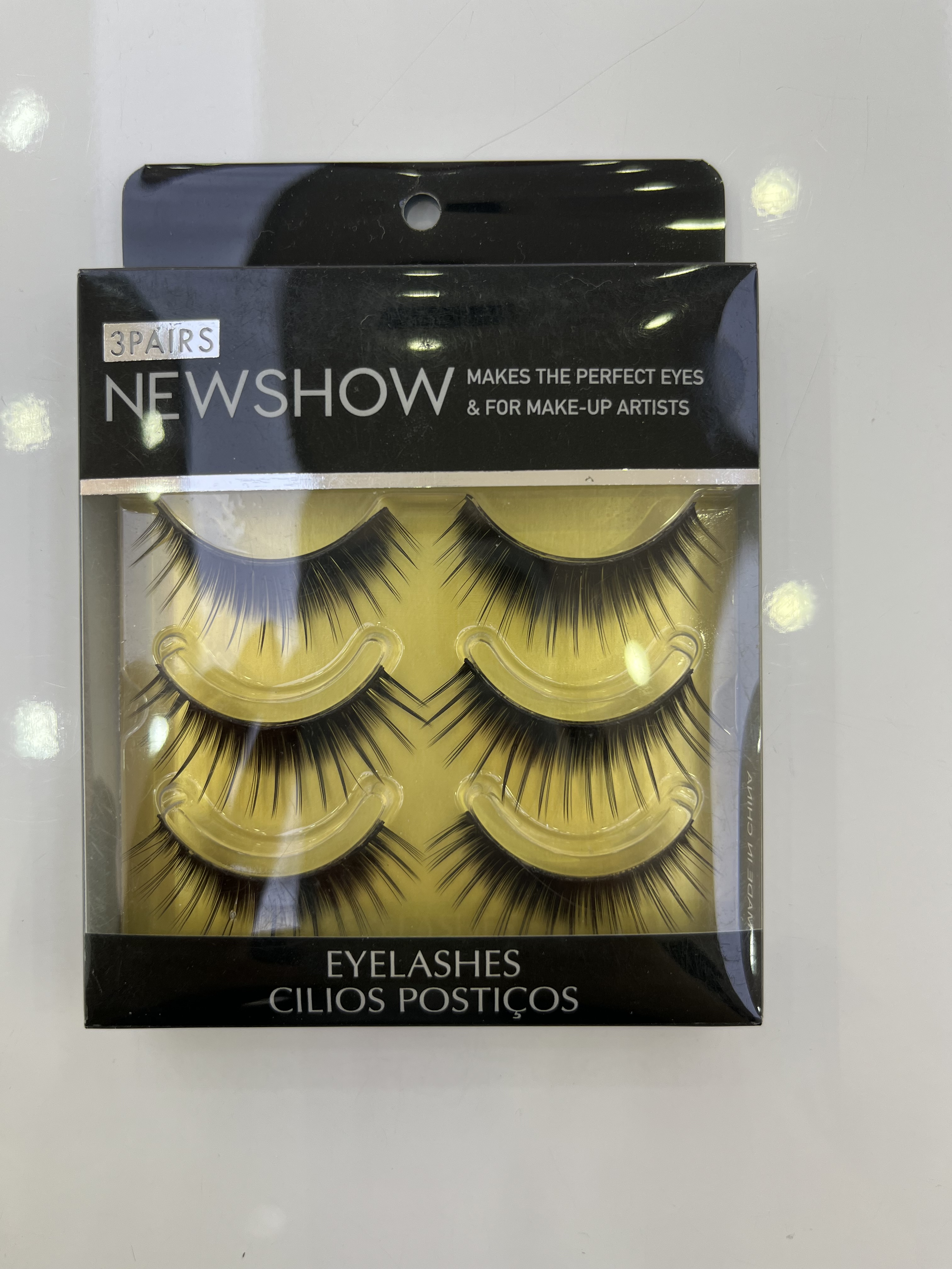 NEW SHOW false eyelashes three pairs installed eyelashes manufacturer direct sales thumbnail