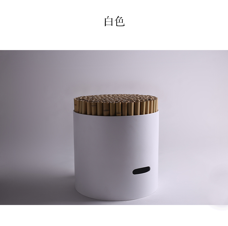 至为家居严选设计师竹制吧凳子家用茶室圆凳凳换鞋凳现代时尚创意北欧餐凳详情9