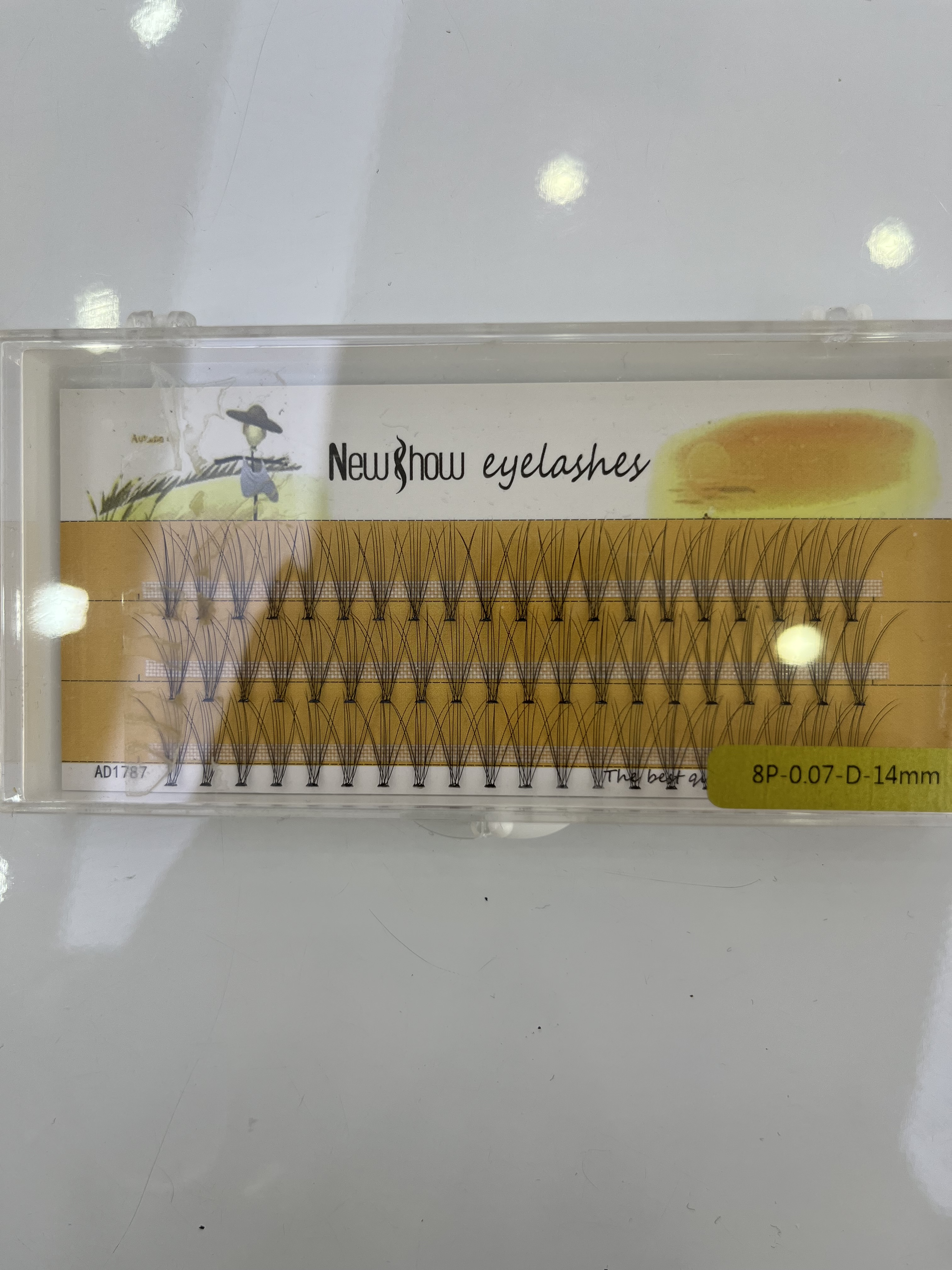 New Show False Eyelashes Scarecrow Single Tufted Hair details Picture