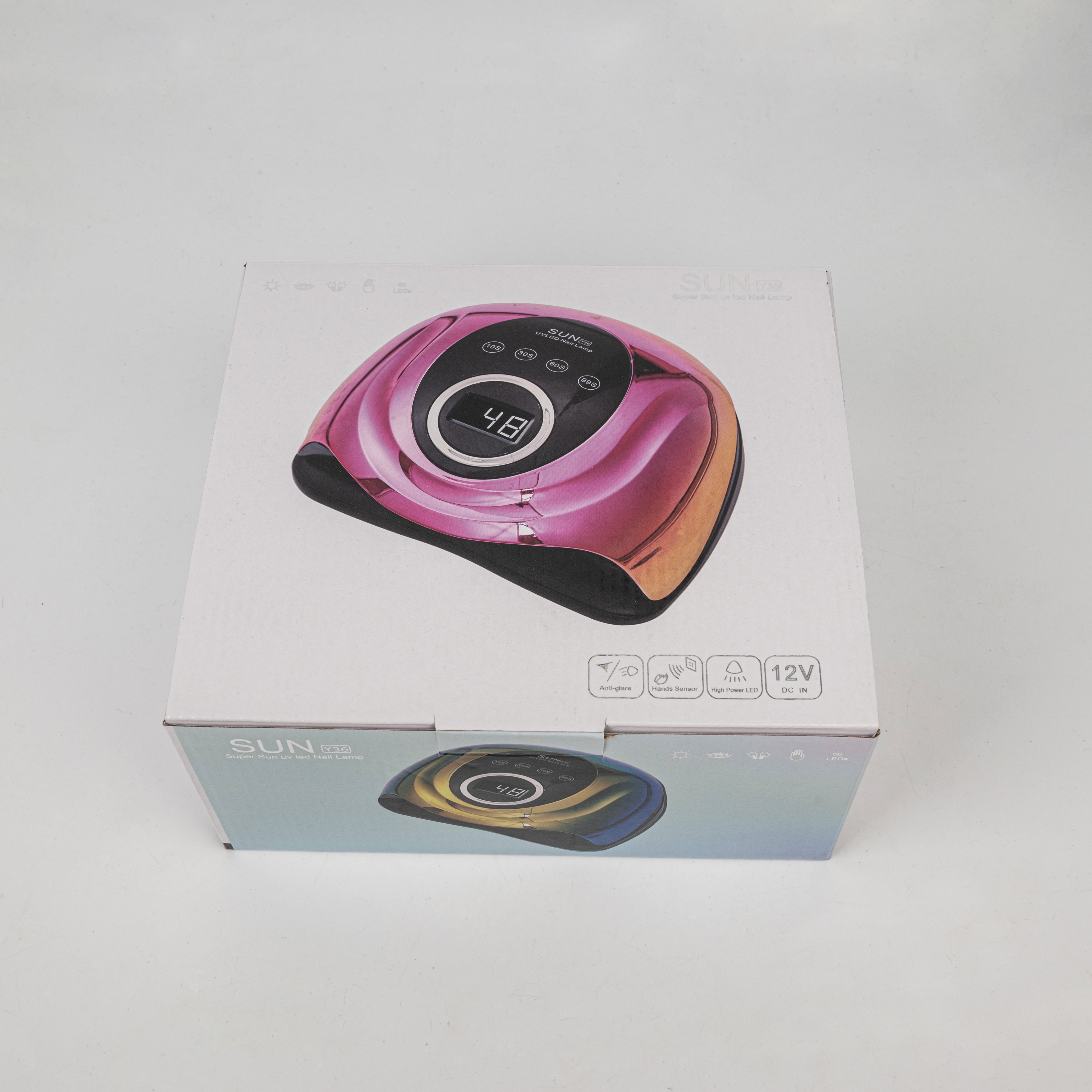 MAXTOP electroplating nail lamp nail dryer light therapy lamp