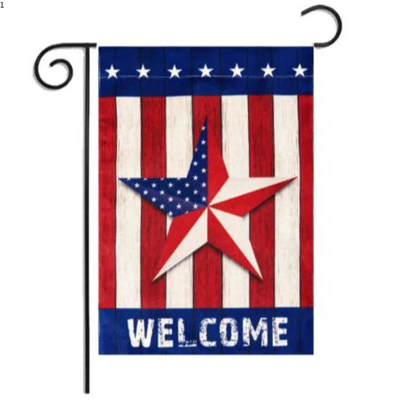 Amazon For Summer Garden Flag Digital Double-Sided Linen Printed Pattern Outdoor Garden Flag Manufacturers Wholesale 3