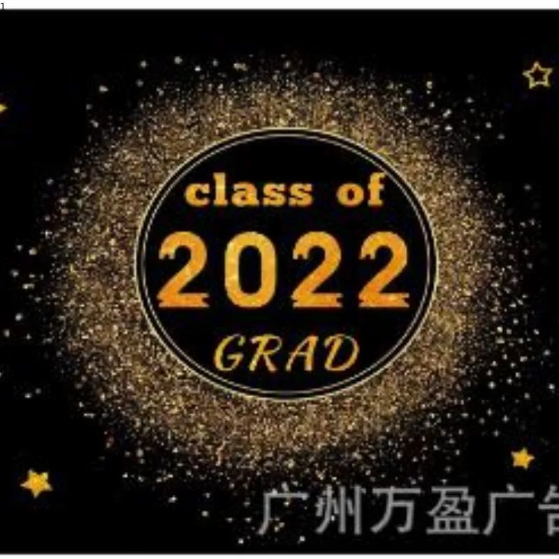 Cross-Border New Graduation Season Banner Graduation Party Door Curtain Outdoor Decorative Background Cloth Hanging Flag Festival Hanging Flag Hanging Cloth Multiple Choice 1 Application Scenario