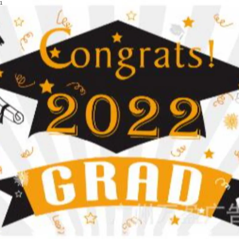 Cross-Border New Graduation Season Banner Graduation Party Door Curtain Outdoor Decorative Background Cloth Hanging Flag Festival Hanging Flag Hanging Cloth Choice 4 Item Picture