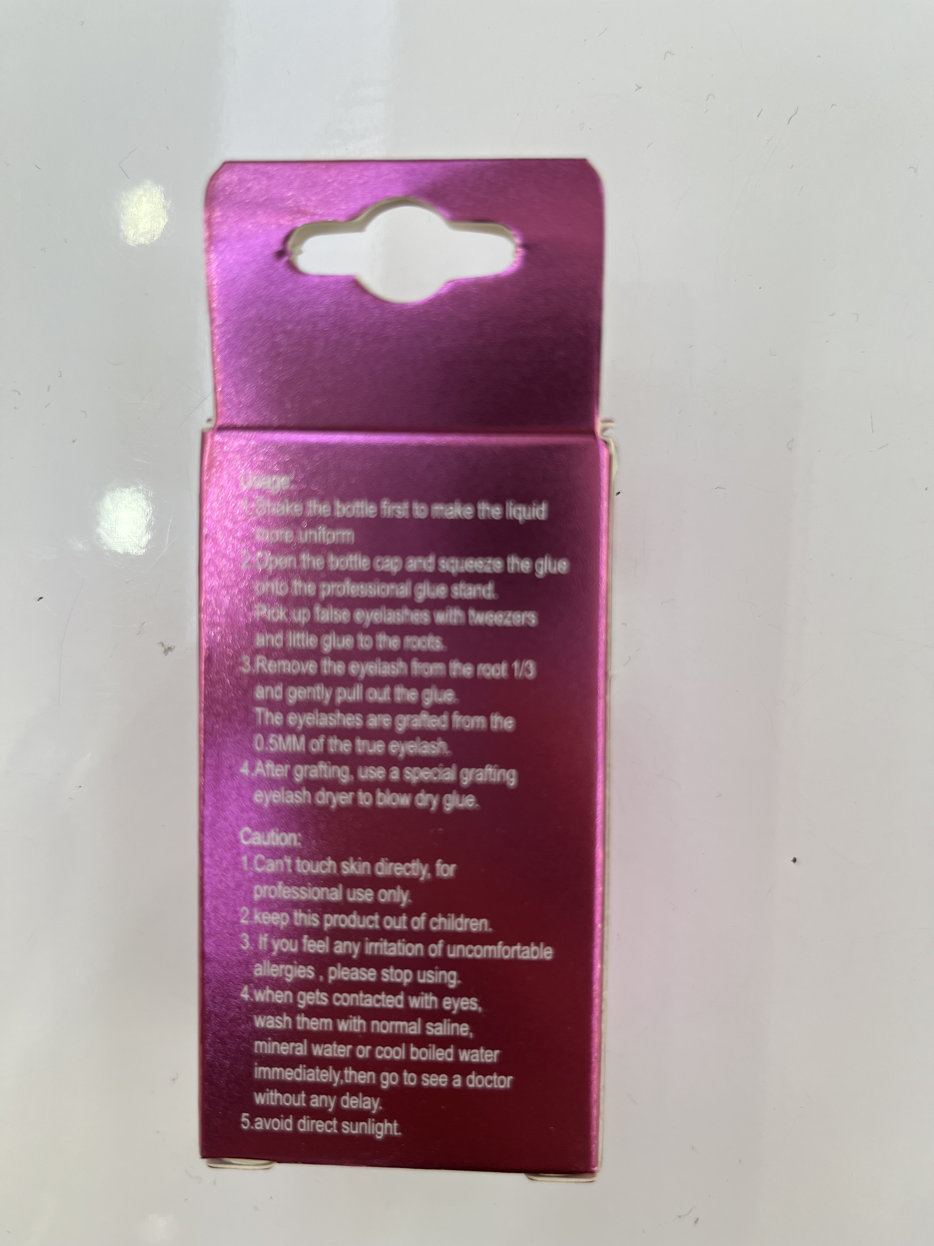 New Show False Eyelash Grafting Special Glue Manufacturers Direct Sales Specification drawing