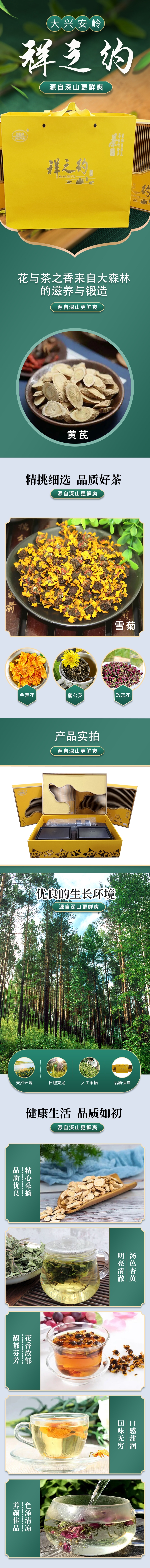 大兴安岭祥之约代用茶礼盒详情1