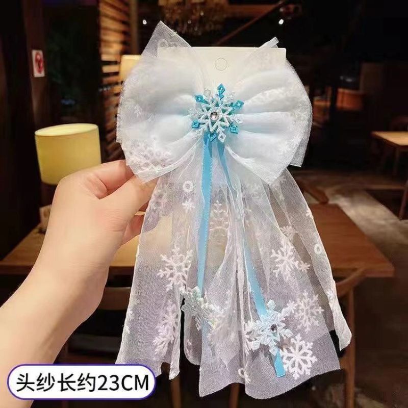 Elsa Little Princess Cartoon Fashion Hairpin Little Girl Cute Hair Clip Children's Headwear Hair Card Hairpin Headwear Aushoni 036 Offer Direct Supply Specification drawing