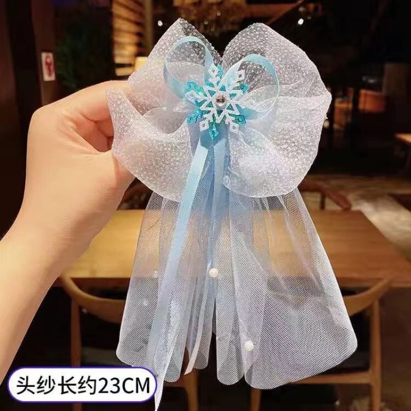 Frozen Little Flower Hairpin Elsa Little Princess Cartoon Fashion Hairpin Little Girl Cute Hair Clip Children's Headwear Hair Card Hairpin Hairpin Headwear Aushoni 037 Offer Direct Supply details Picture
