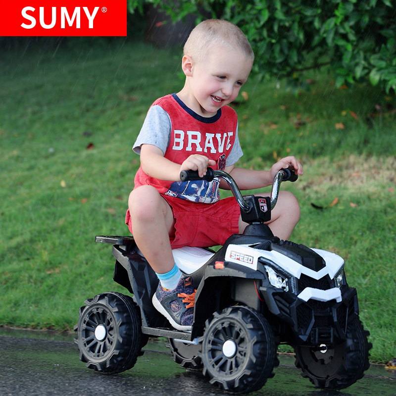 Sumy Kids Electric Motorcycle Family Car Kids Double Charging Toy Car Boys Kids Mountain Buggy Baby Toy Car Specification drawing