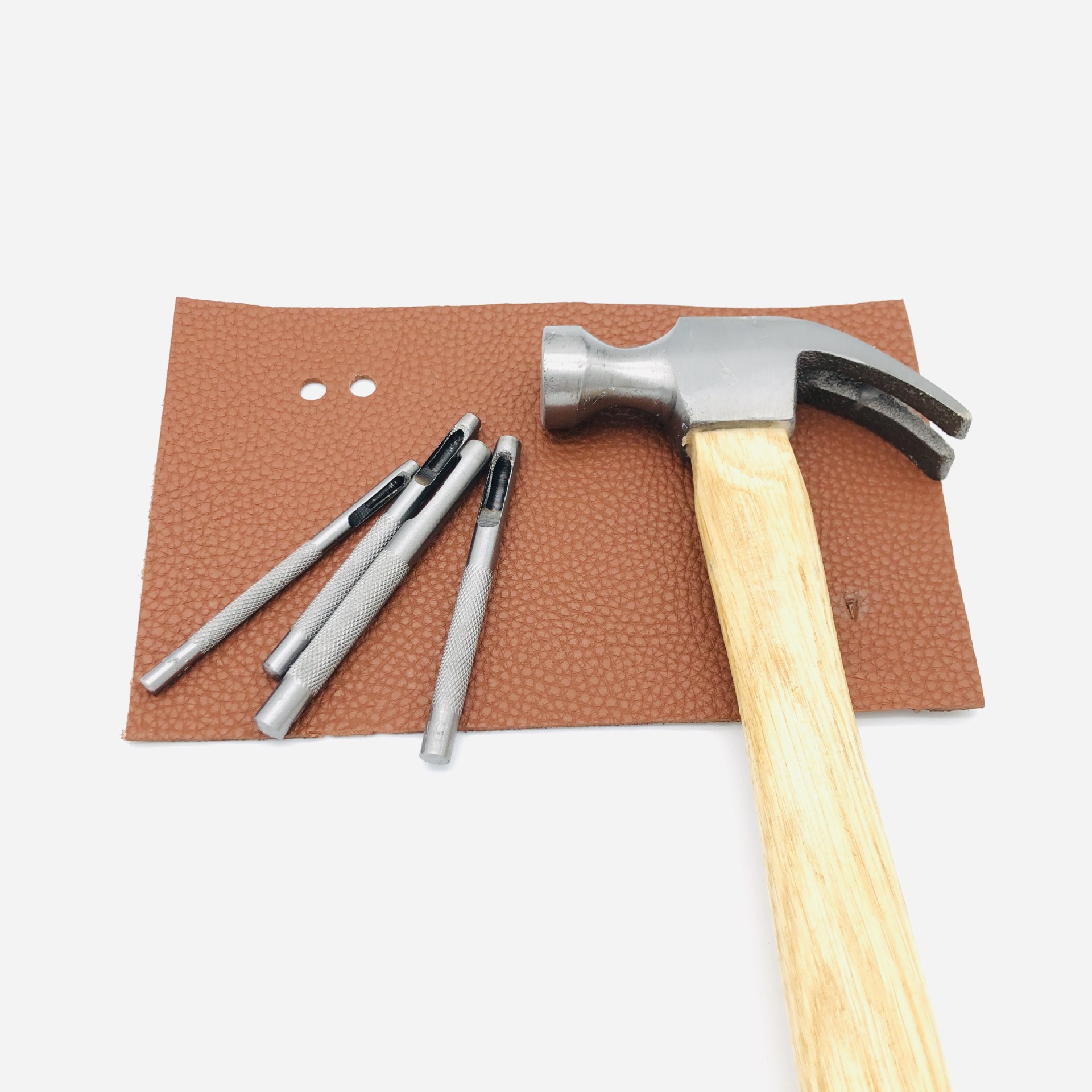 1MM圆冲打孔器手工制作diy皮革皮具皮带冲腰带包带表带气眼打孔冲详情6