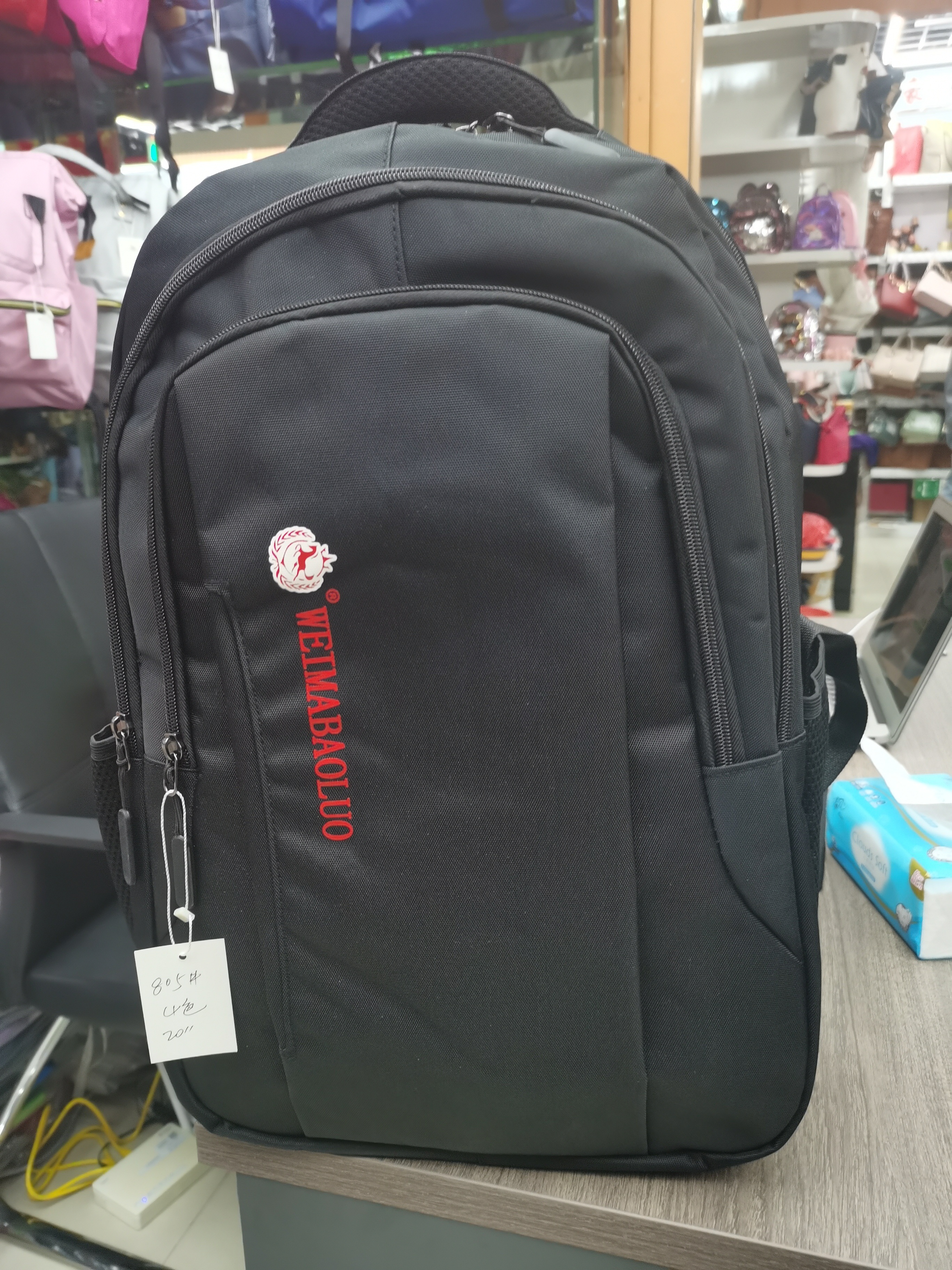 双肩背包简约初中生书包时尚大学生高中生背包商务电脑背包详情7