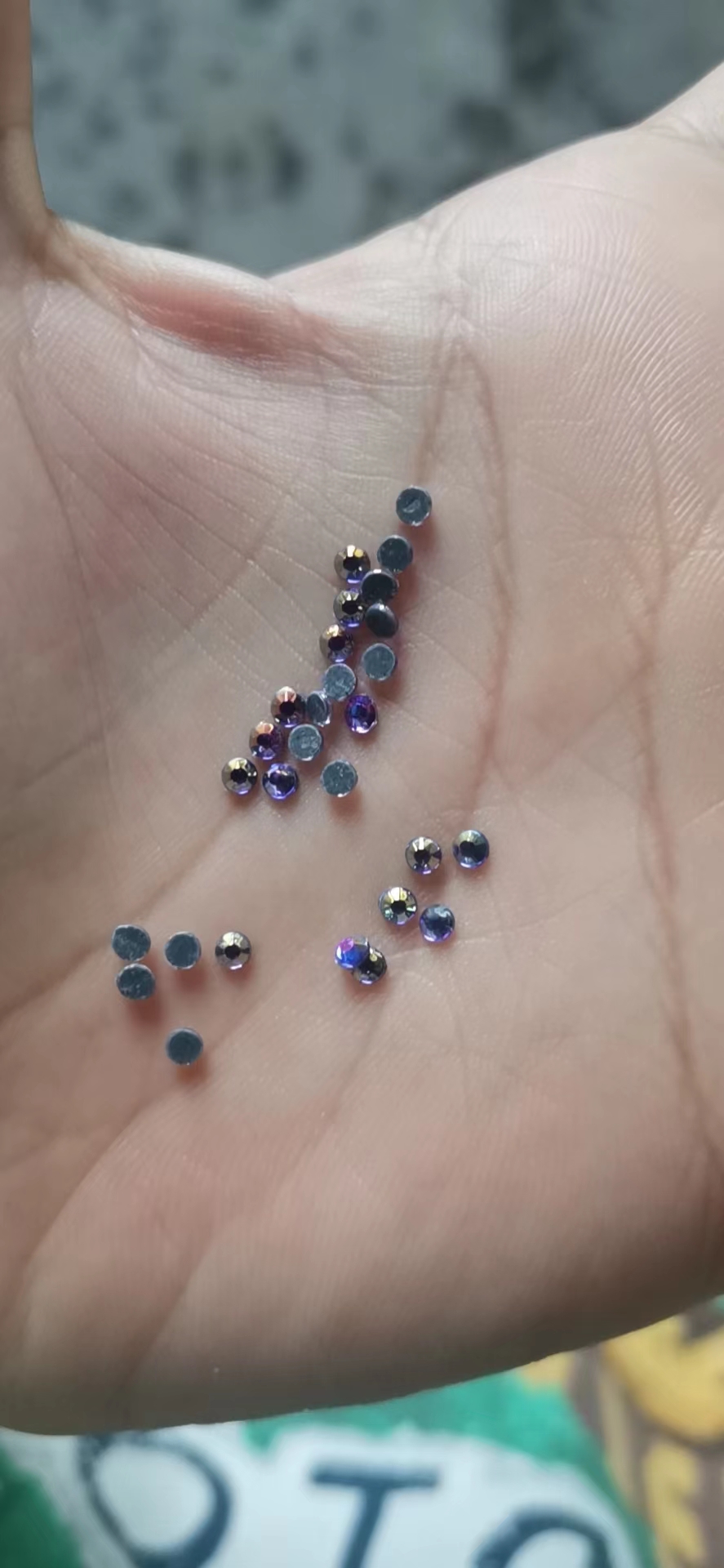 ss10 紫罗兰AB 高品质烫钻彩炫烫钻厂家直销