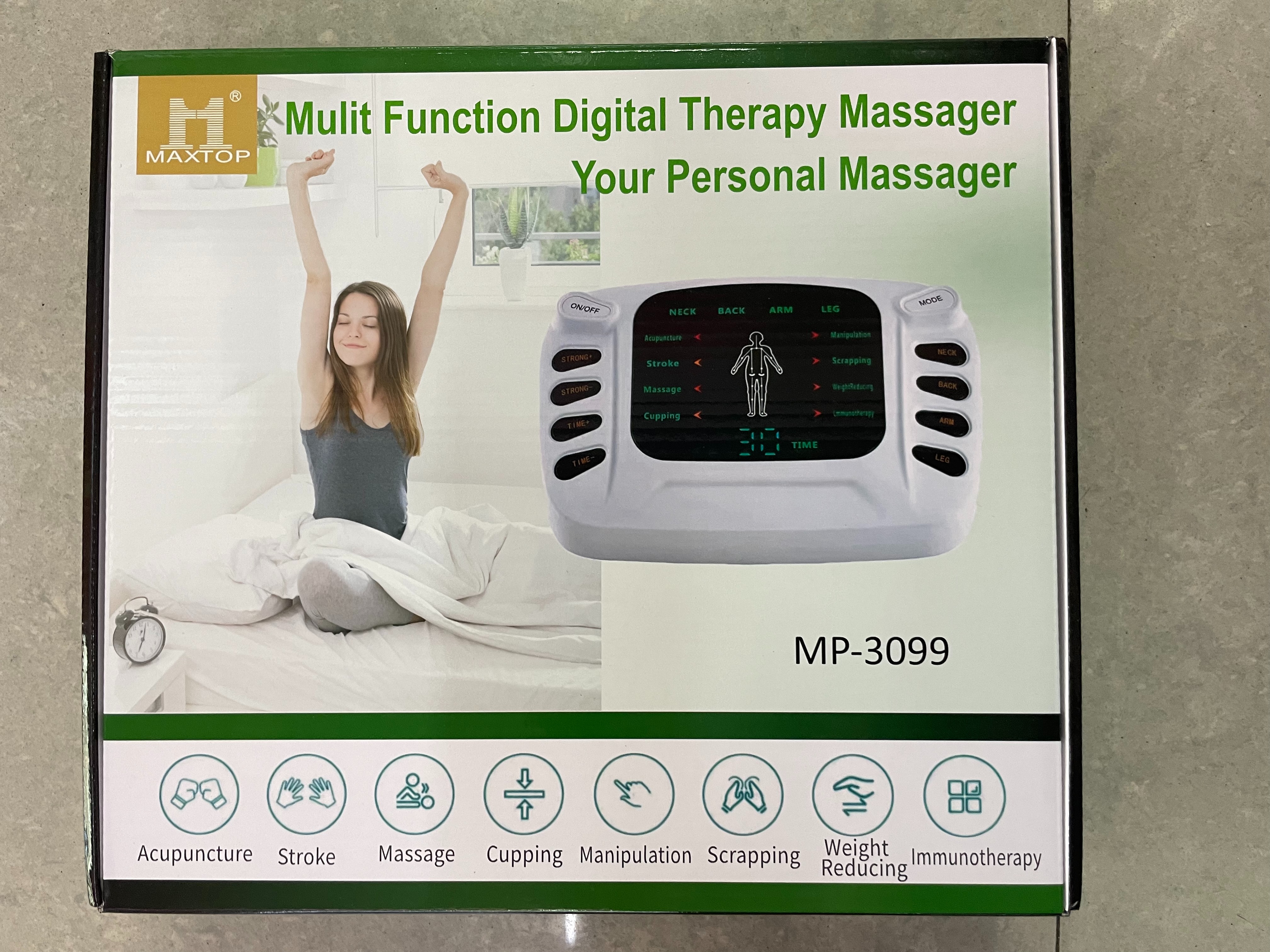 MAXTOP Multifunctional digital Therapeutic Massager Personal massager