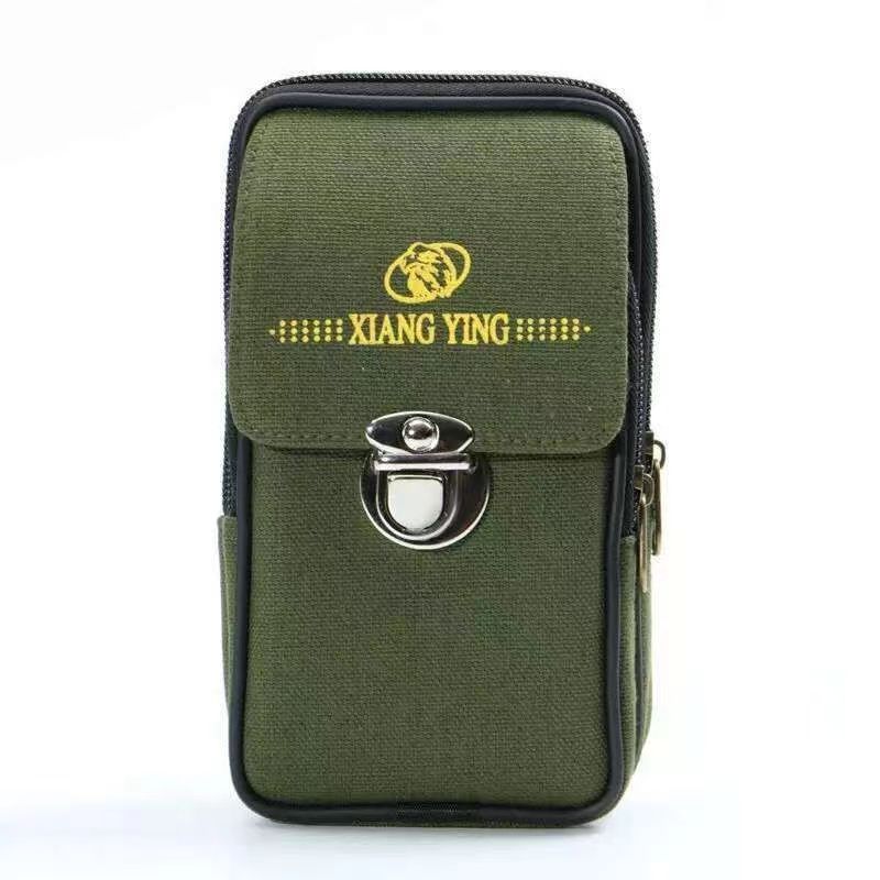 6.5-Inch Men's Outdoor Waist Pack Middle-Aged Pocket Wallet Outdoor Wear Belt Mobile Wallet Wholesale details Picture