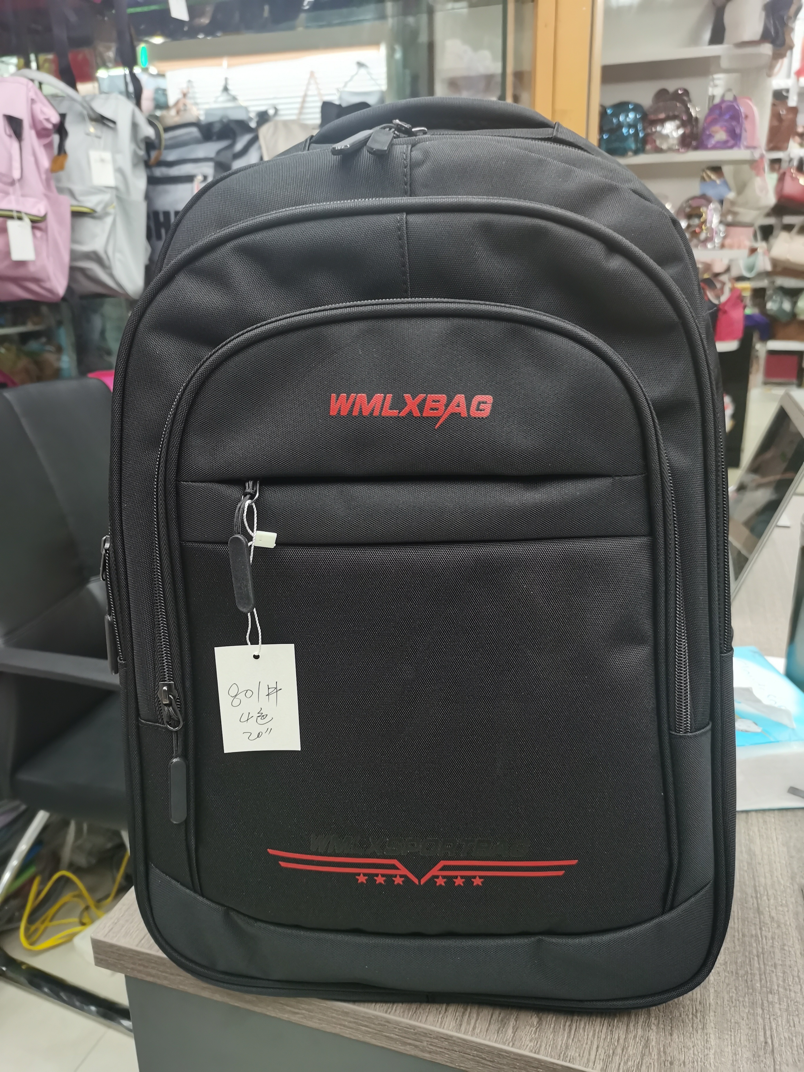 双肩背包简约初中生书包时尚大学生高中生背包商务电脑背包详情5