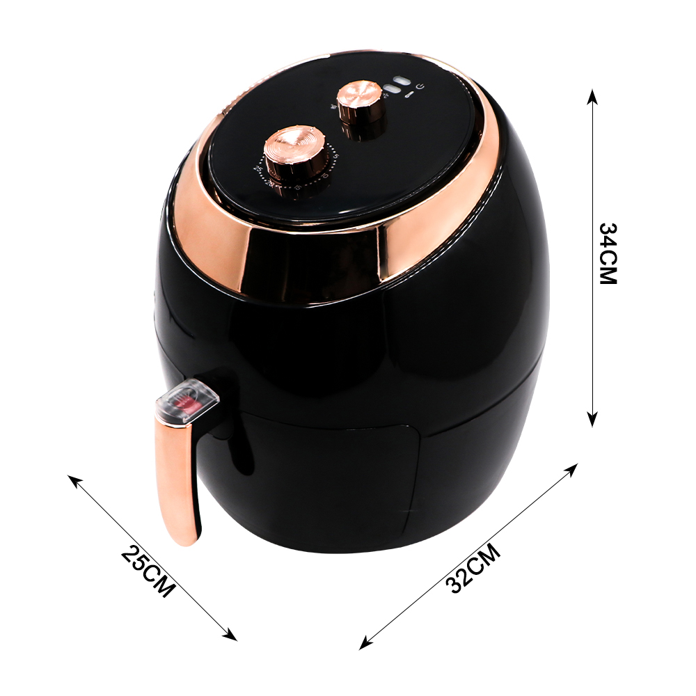 Cross-border household intelligent electric oven Large capacity multi-function automatic French fries machine no oil smoke electric fryer direct sales R.5296 Item Picture