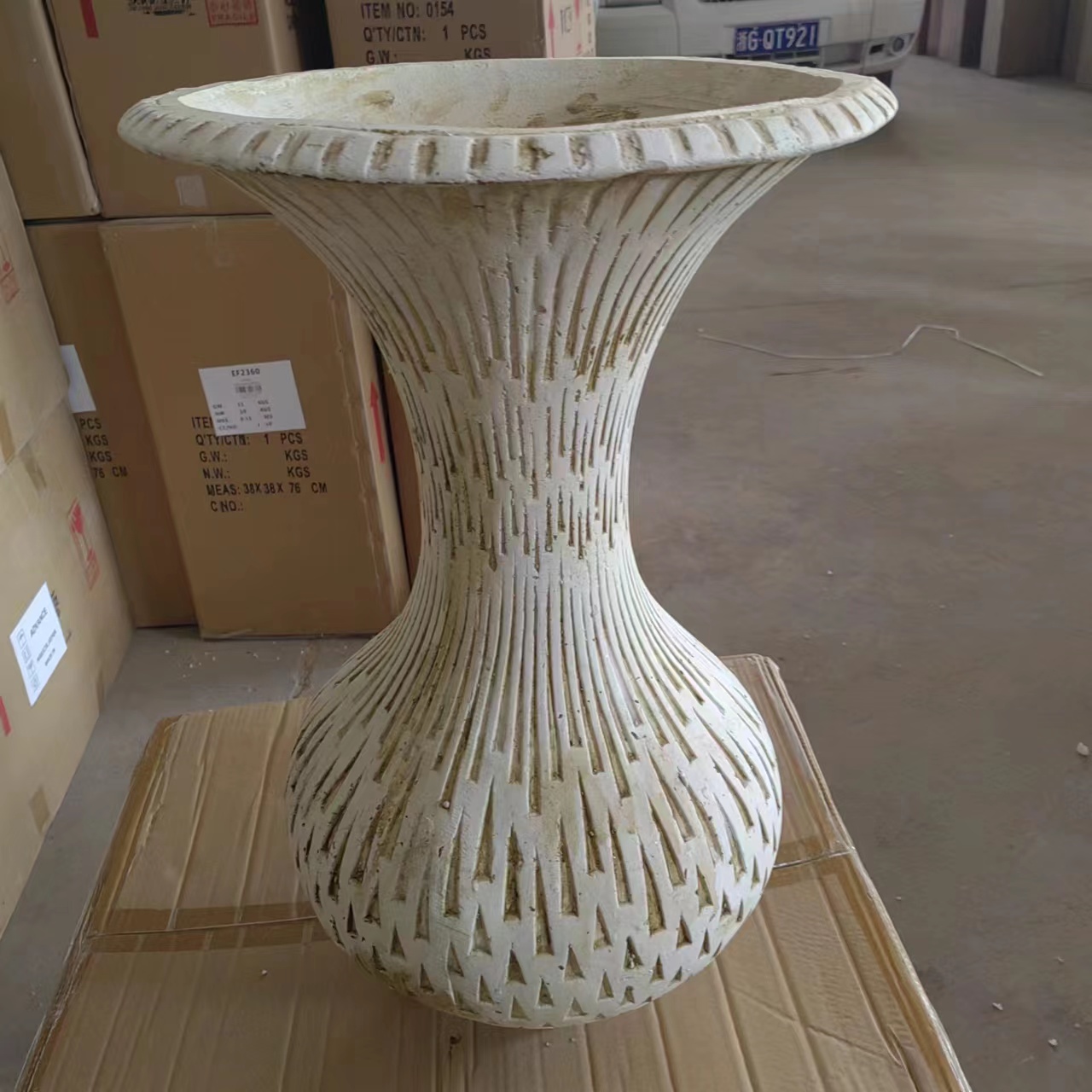 欧式复古花瓶7323