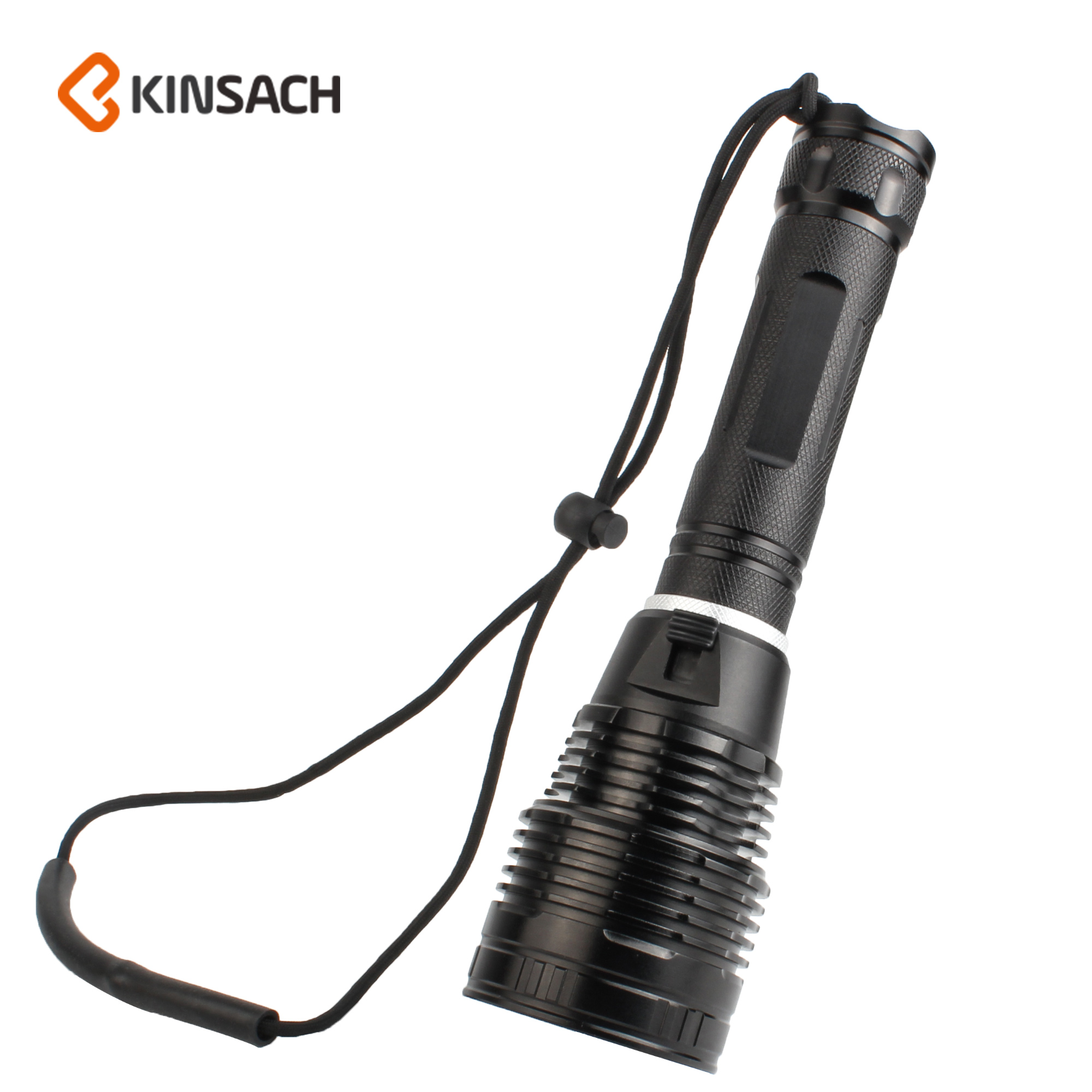 P70 strong light diving special flashlight depth waterproof lamp 26650 high power LED aluminum alloy flashlight
