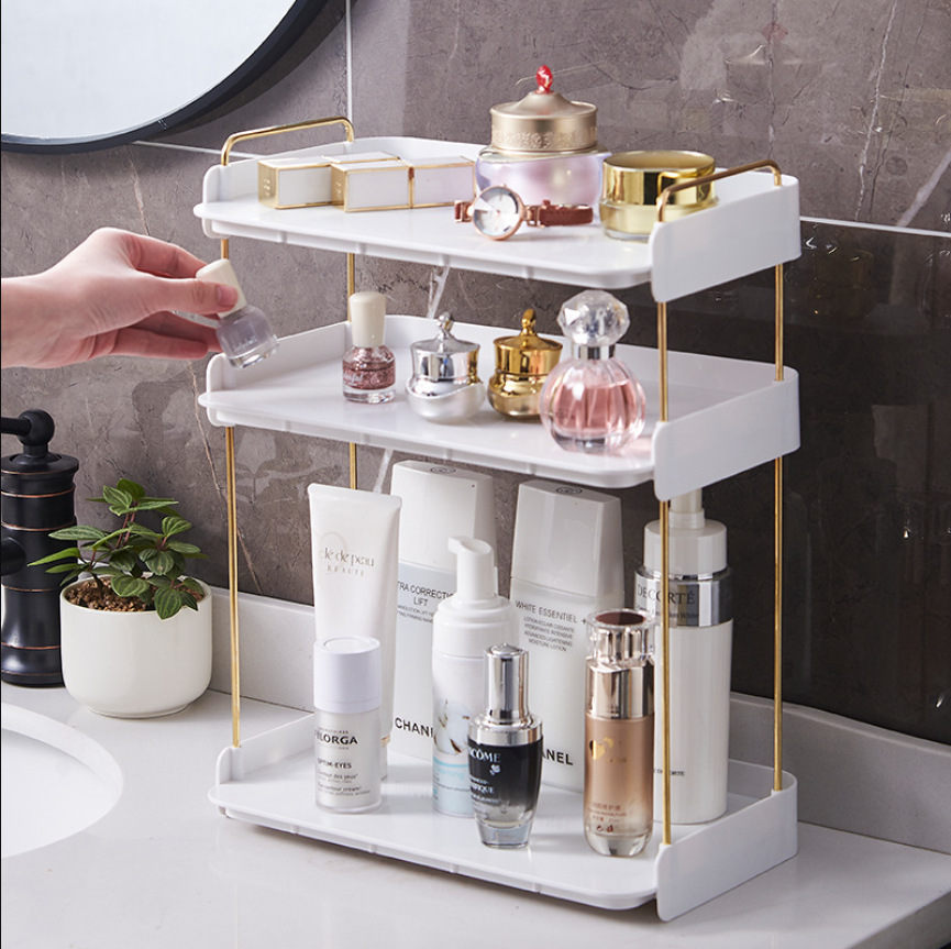 Makeup shelf