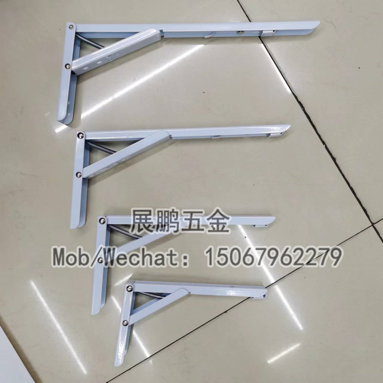Triangle bracket L-shaped folding bracket bracket spring movable folding bracket bracket storage L-shaped folding bracket wall frame