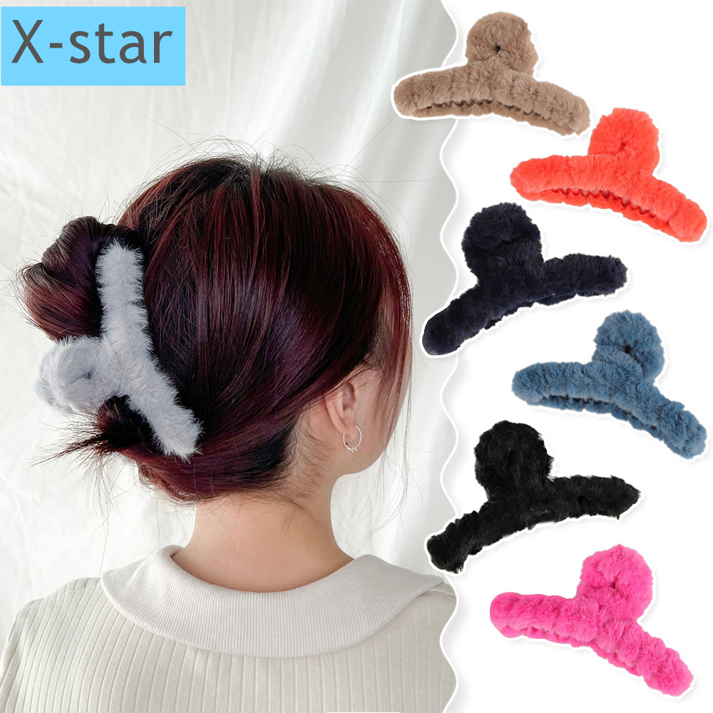 糖果色爪夹/盒装发夹/盘发边夹细节图