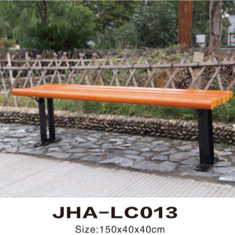 JHA-LC013 公园椅，户外休闲椅，塑木椅