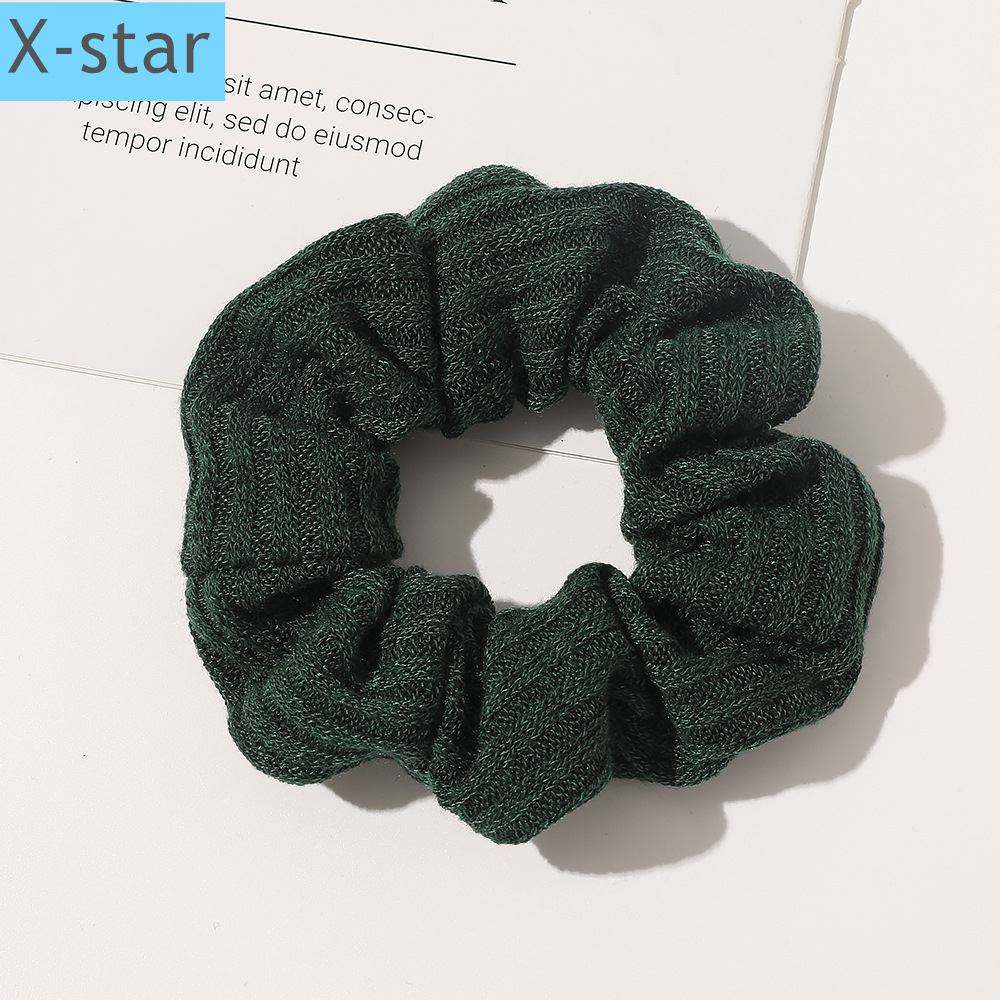 超甜拼色仿兔毛大肠圈发圈扎马尾发绳秋冬新款毛线毛绒大肠发圈超甜拼色仙女气质雪纺发绳大肠圈头绳 星欣饰品详情11