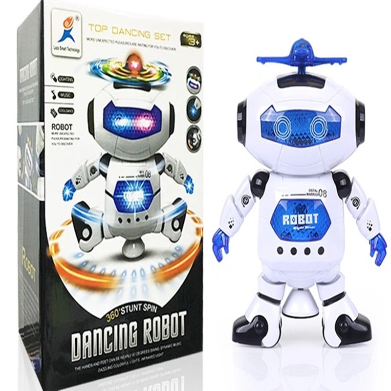 A cool functional robot with electric remote control and lights Specification image