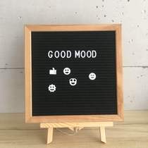 Wooden message board
