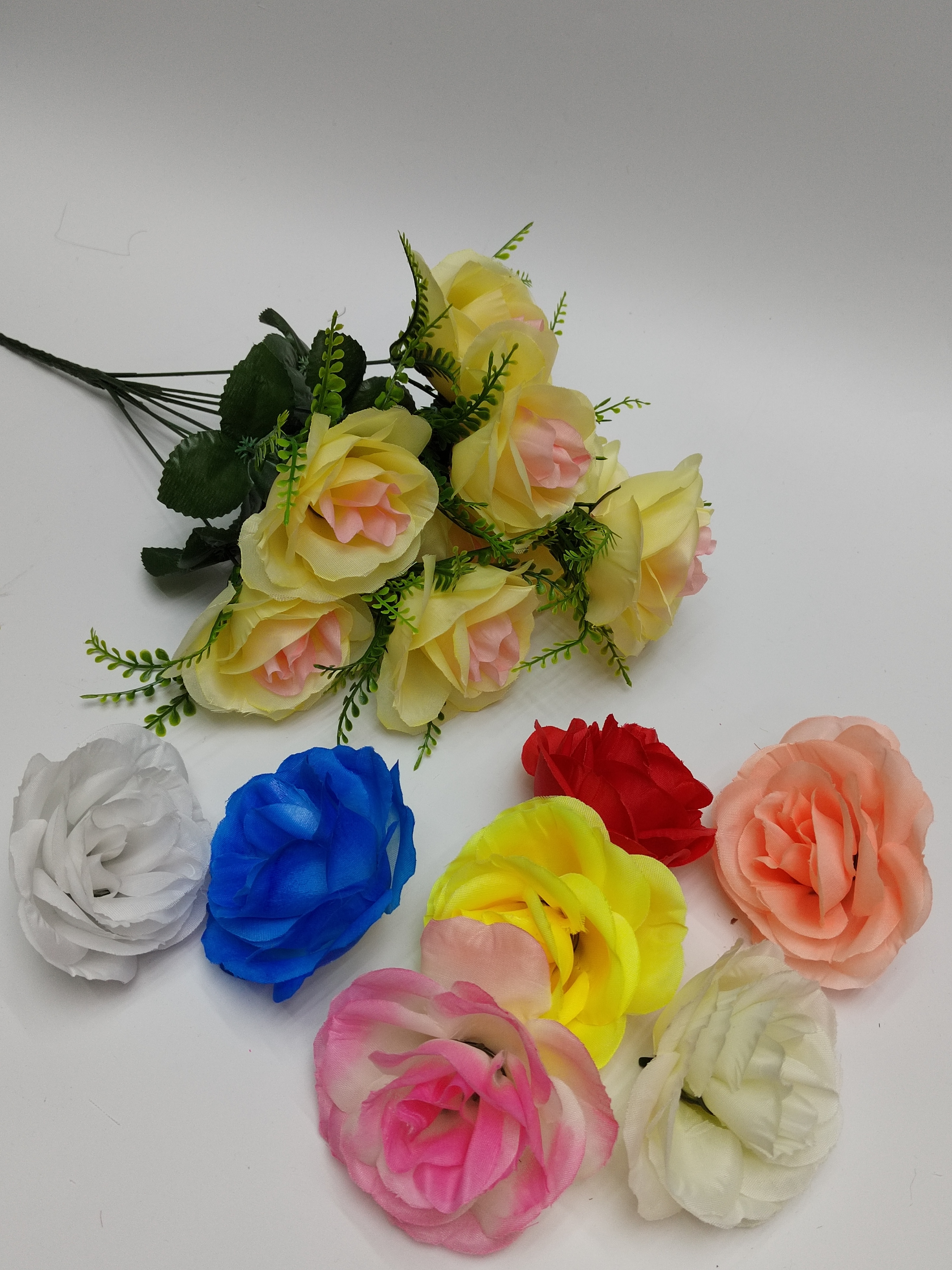 剑伟仿真植物104039 仿真植物仿真花仿真玫瑰仿真水草把束插花38详情8