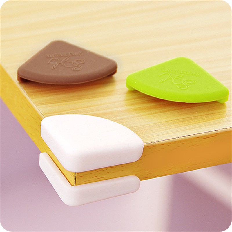 2022 New Baobao safety table corner protective cover for children safety cushion thin color silicone anti-collision Angle thumbnail