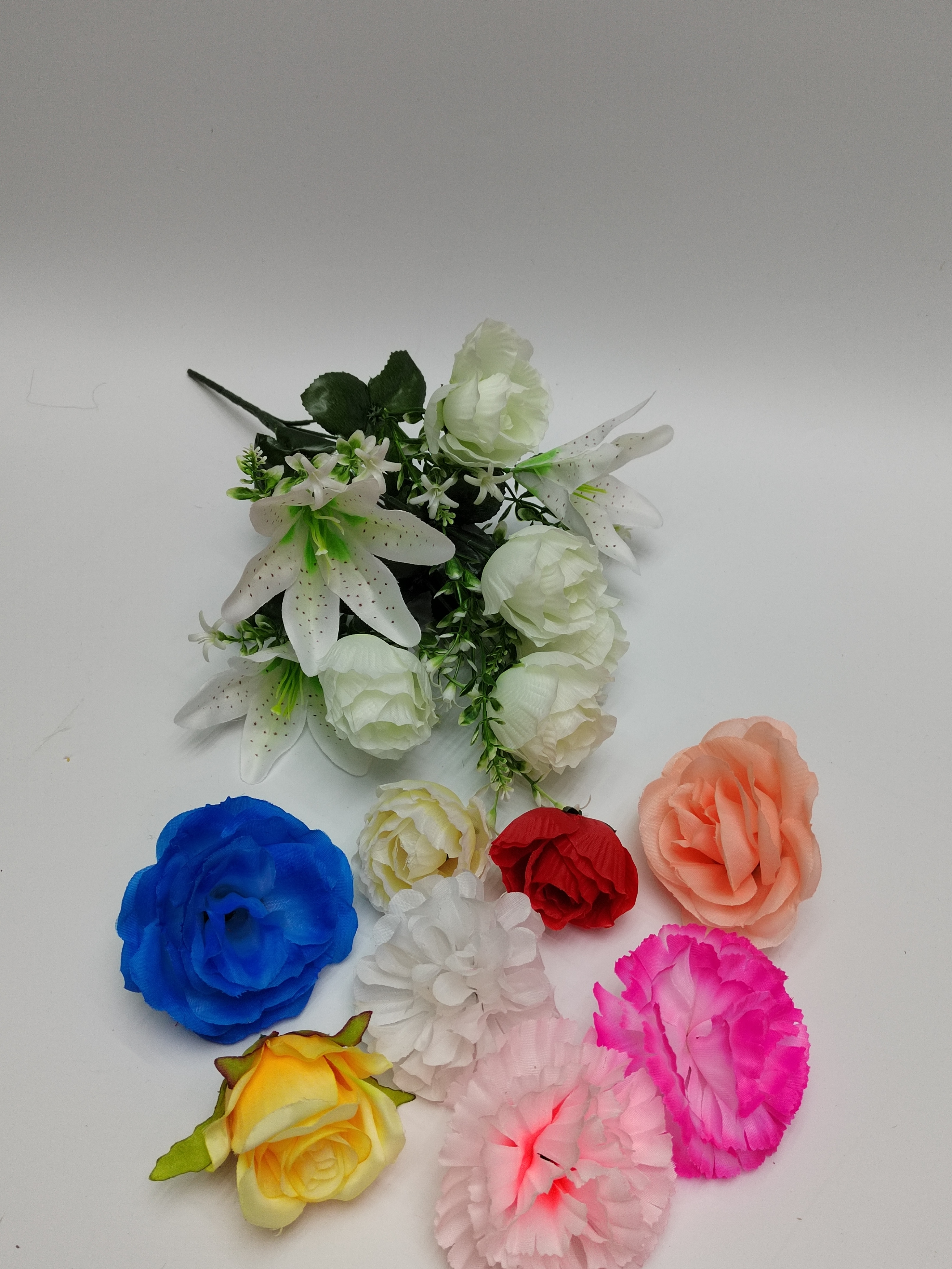 剑伟仿真植物104039 仿真植物仿真花仿真玫瑰仿真水草把束插花38详情9