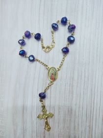 Exquisite handmade rosary cross bracelet, manufacturers directly produce a variety of religious articles, selling in foreign markets