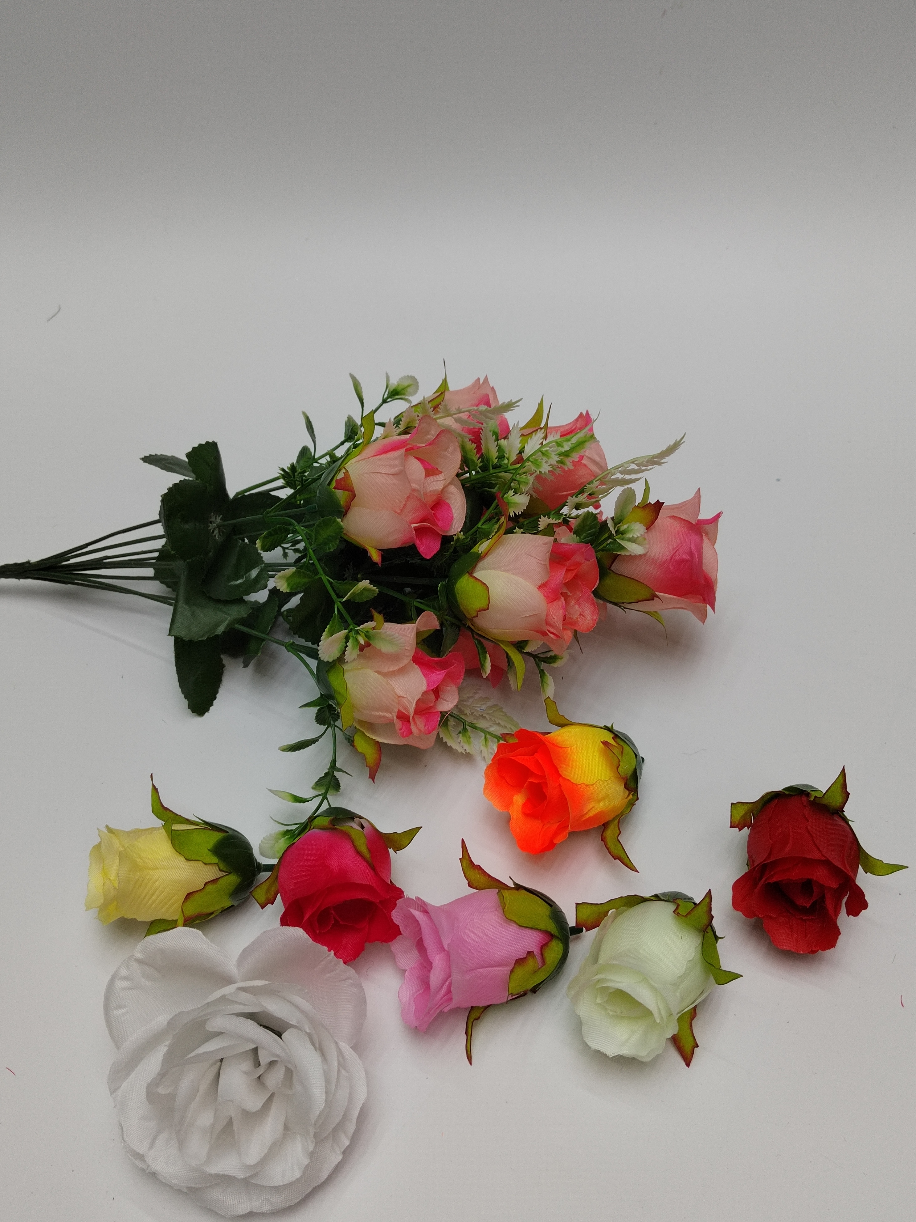 剑伟仿真植物104039 仿真植物仿真花仿真玫瑰仿真水草把束插花38详情6