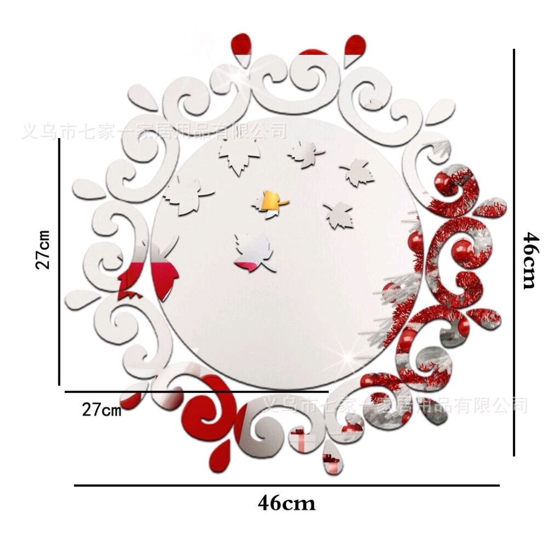 亚克力太阳花镜面贴批发 亚克力装饰镜贴纸镜子自粘贴墙镜面装饰贴 可移除太阳花图腾 棋牌室 酒吧 教堂装饰镜面贴厂家直销详情5