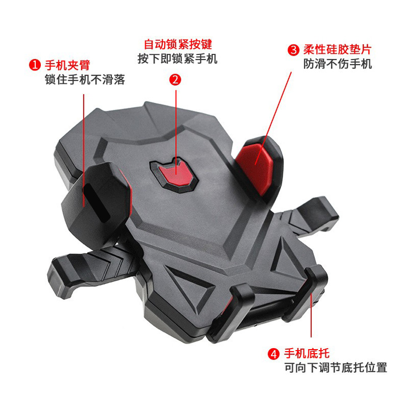 吸盘手机支架/伸缩杆手机架/车载手机架细节图