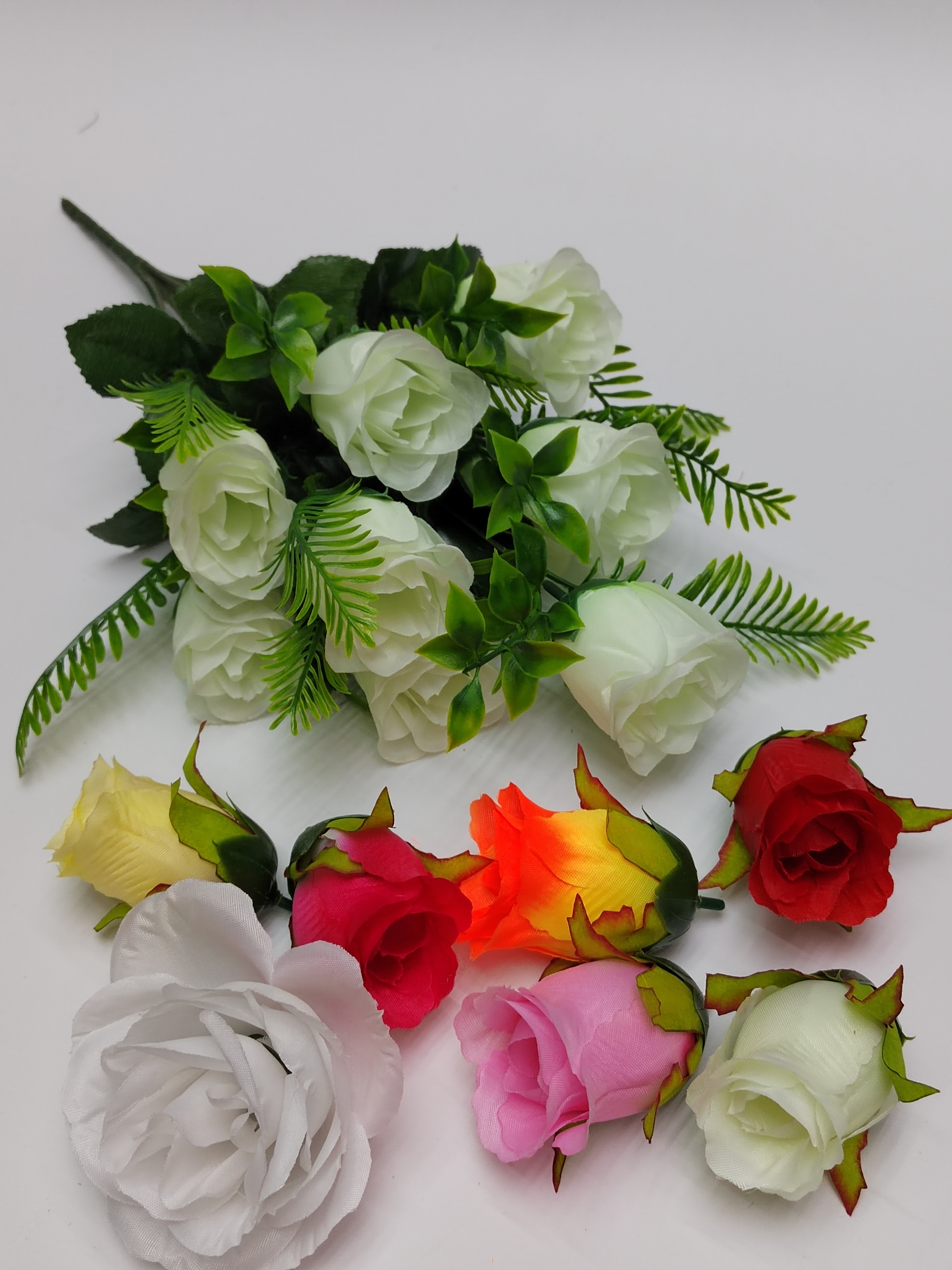 剑伟仿真植物104039 仿真植物仿真花仿真玫瑰仿真水草把束插花38详情11