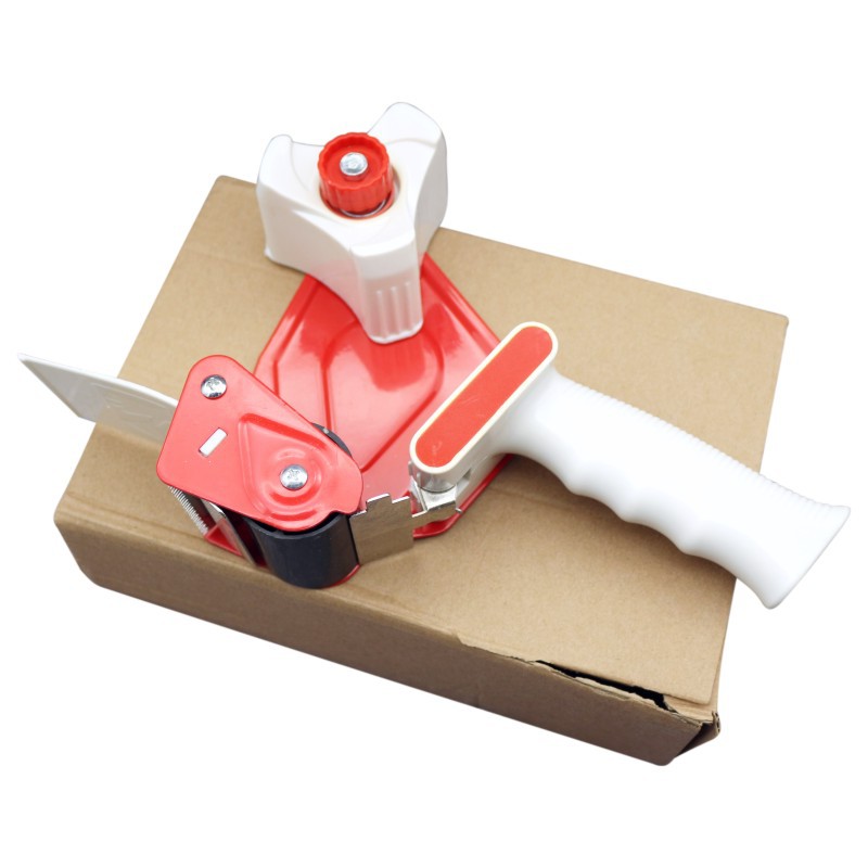 Metal tape holder hand cutter
