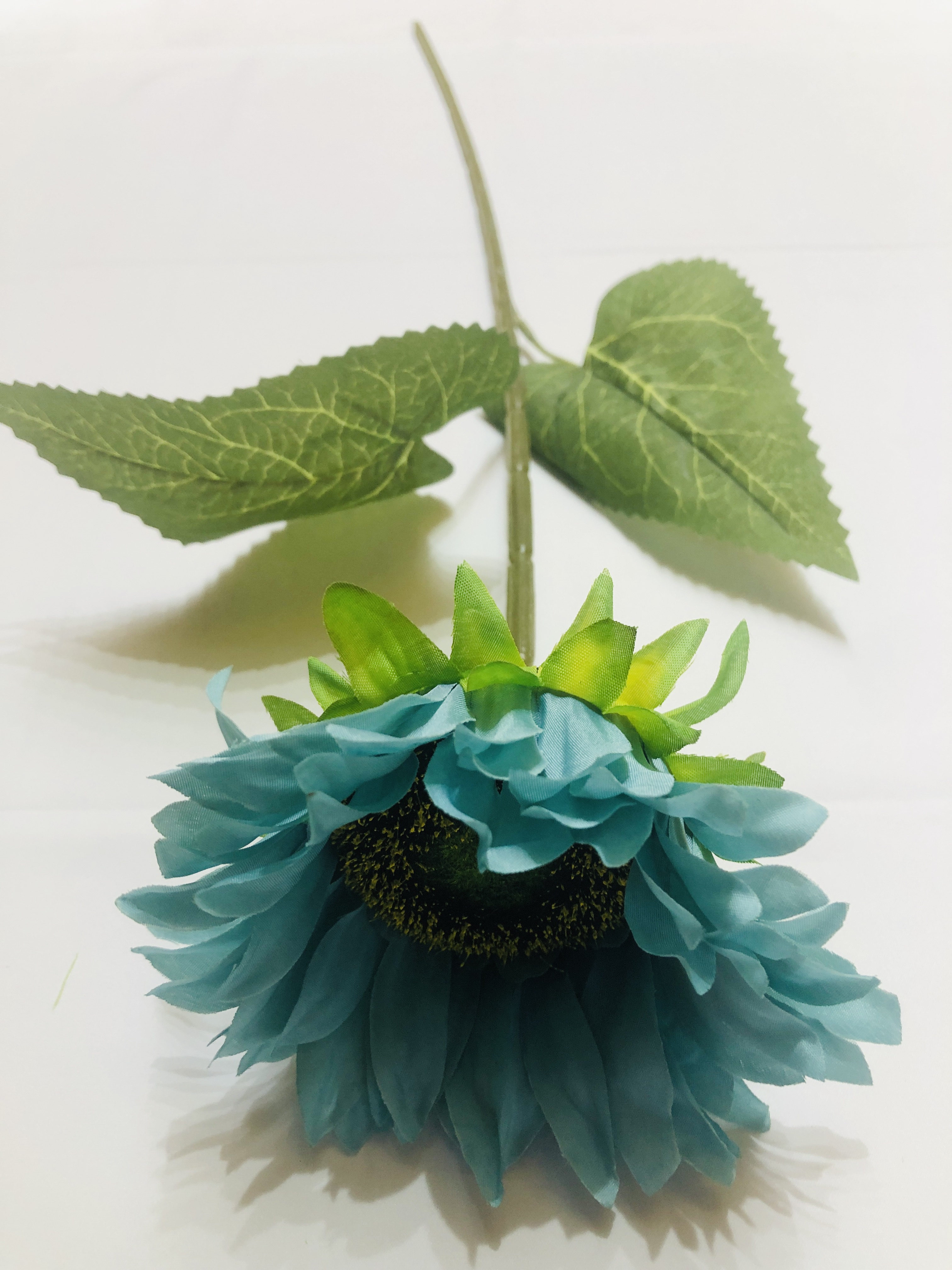 Simulation Home Decoration Color Latin Single Sunflower Fake Sunflower School Sports Meeting Props Photography Photo Props Restaurant Table Simulation Color Sunflower details Picture