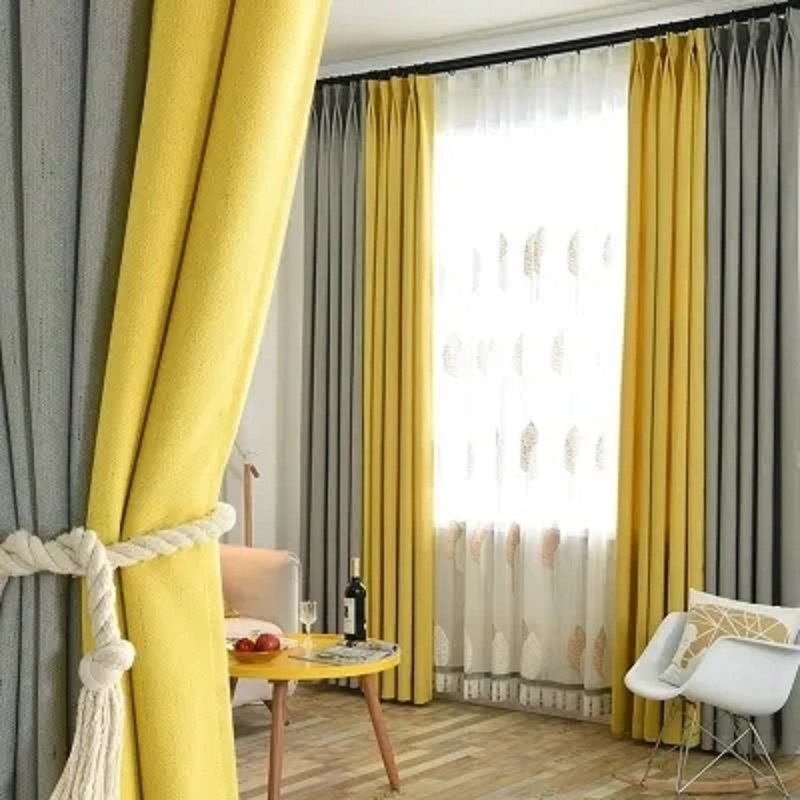 New Factory Direct Sales Can Retail Wholesale Any Color Curtains -037