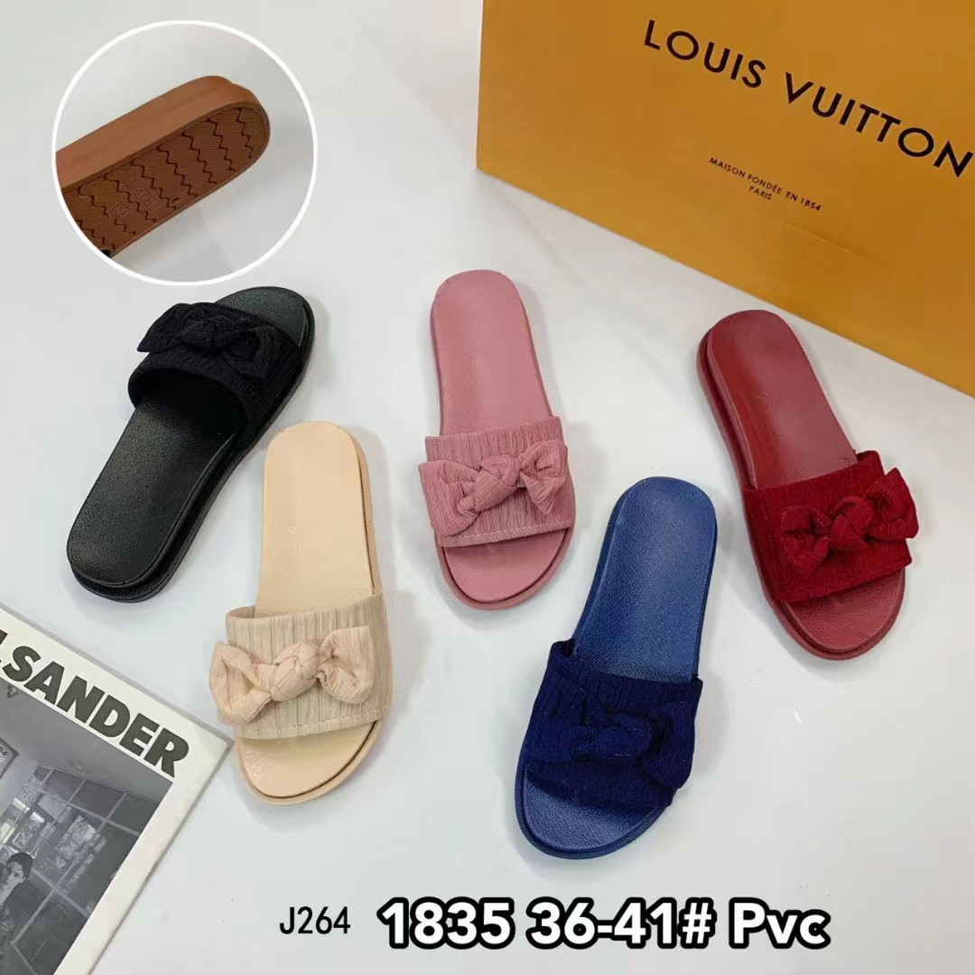 Slipper women summer wear a hundred bow flip-flops women beach beach fashion platform non-slip platform sandals
