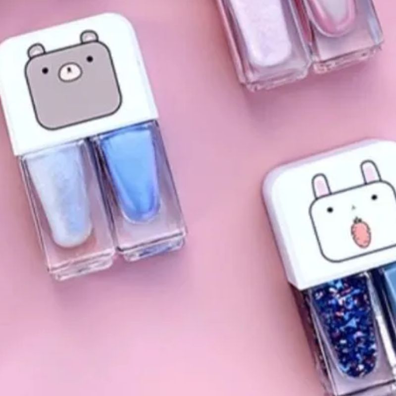 Nail Polish 21 Water-Based Nail Polish Can Be Torn And No-Bake Long-Lasting Quick-Drying Nail Polish Specification drawing
